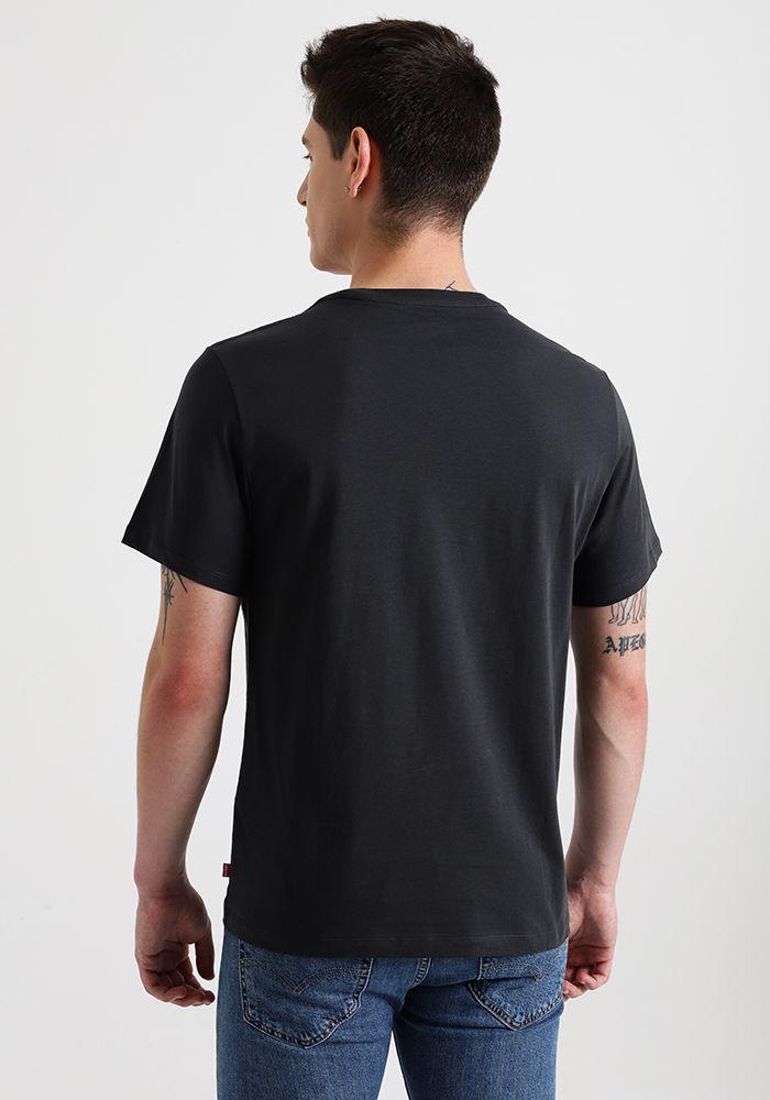 Polera Hombre Regular Fit Gráfica Negra Levis 22491-1291-1