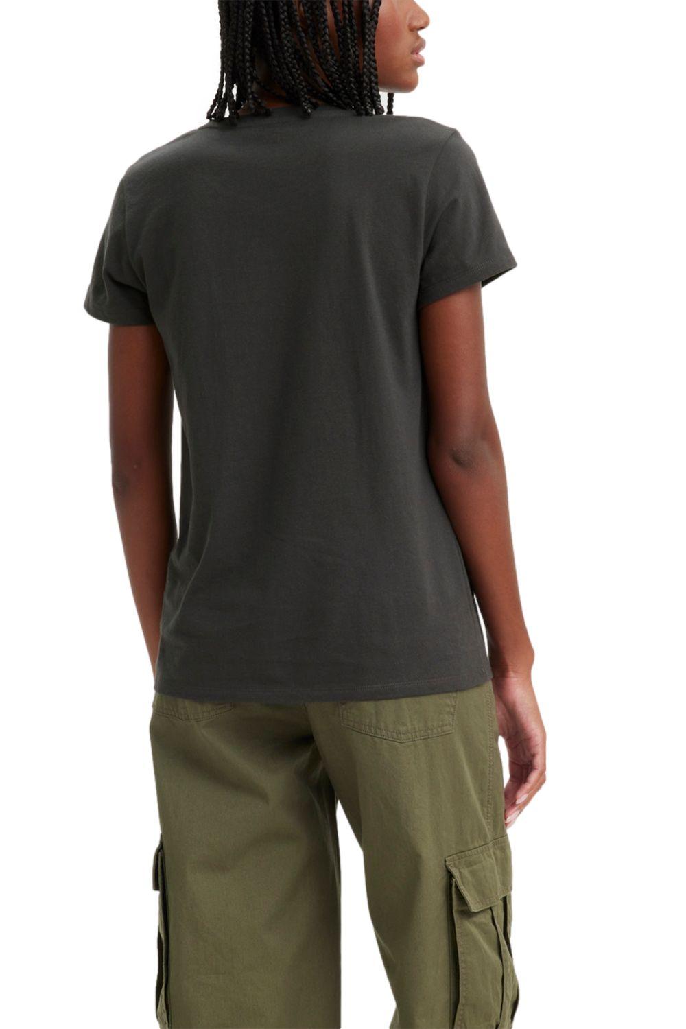 Polera Mujer Perfect con logo Sportswear Negro Levis 17369-2107-1