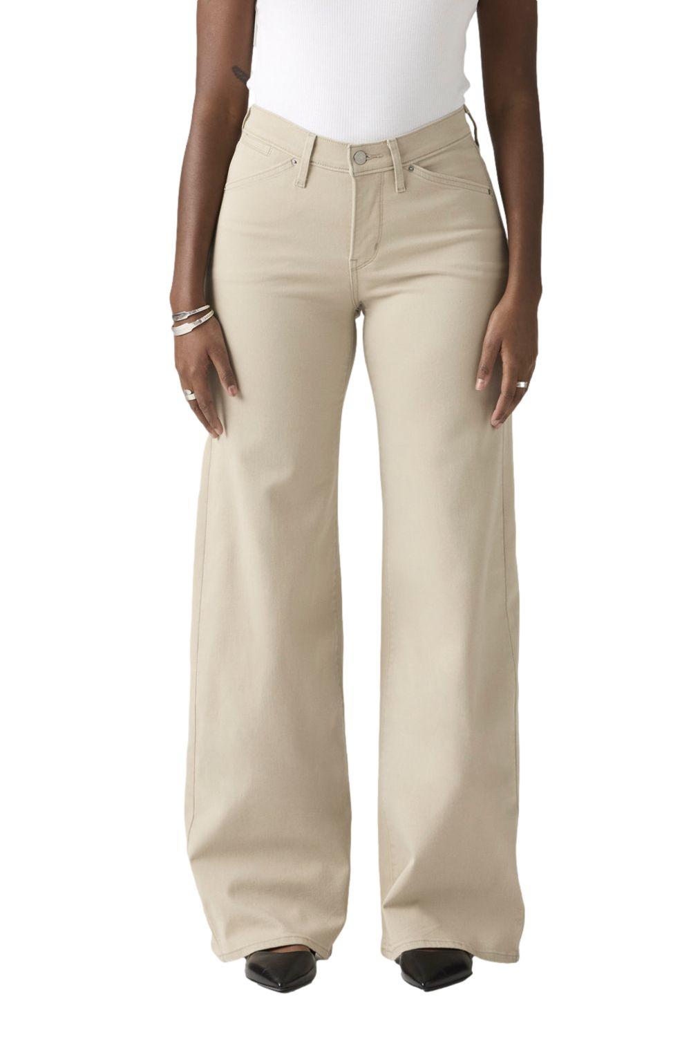 Jeans Mujer 318 Styled Wide Leg Beige Levis 001Q7-0006-0