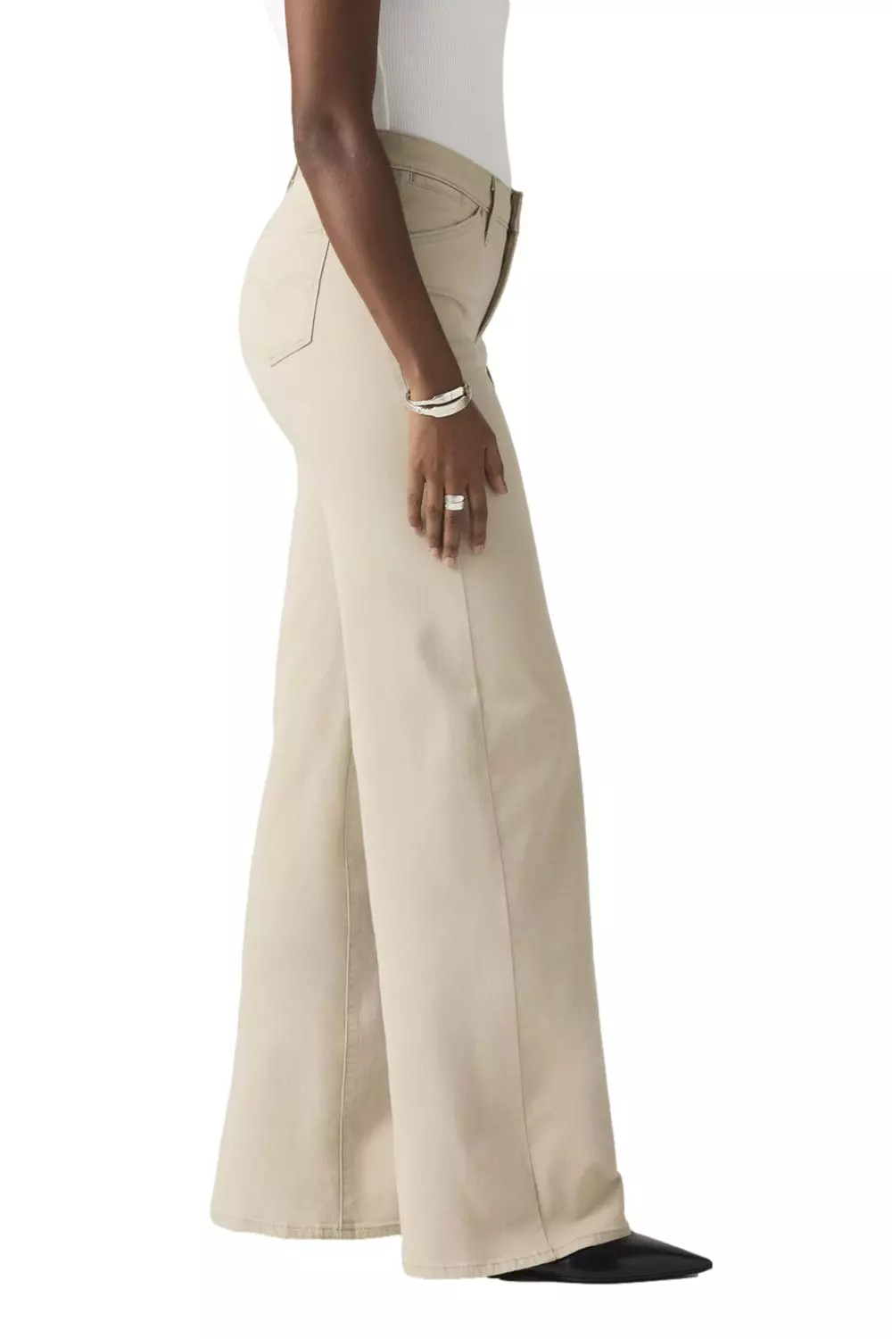 Jeans Mujer 318 Styled Wide Leg Beige Levis 001Q7-0006-1