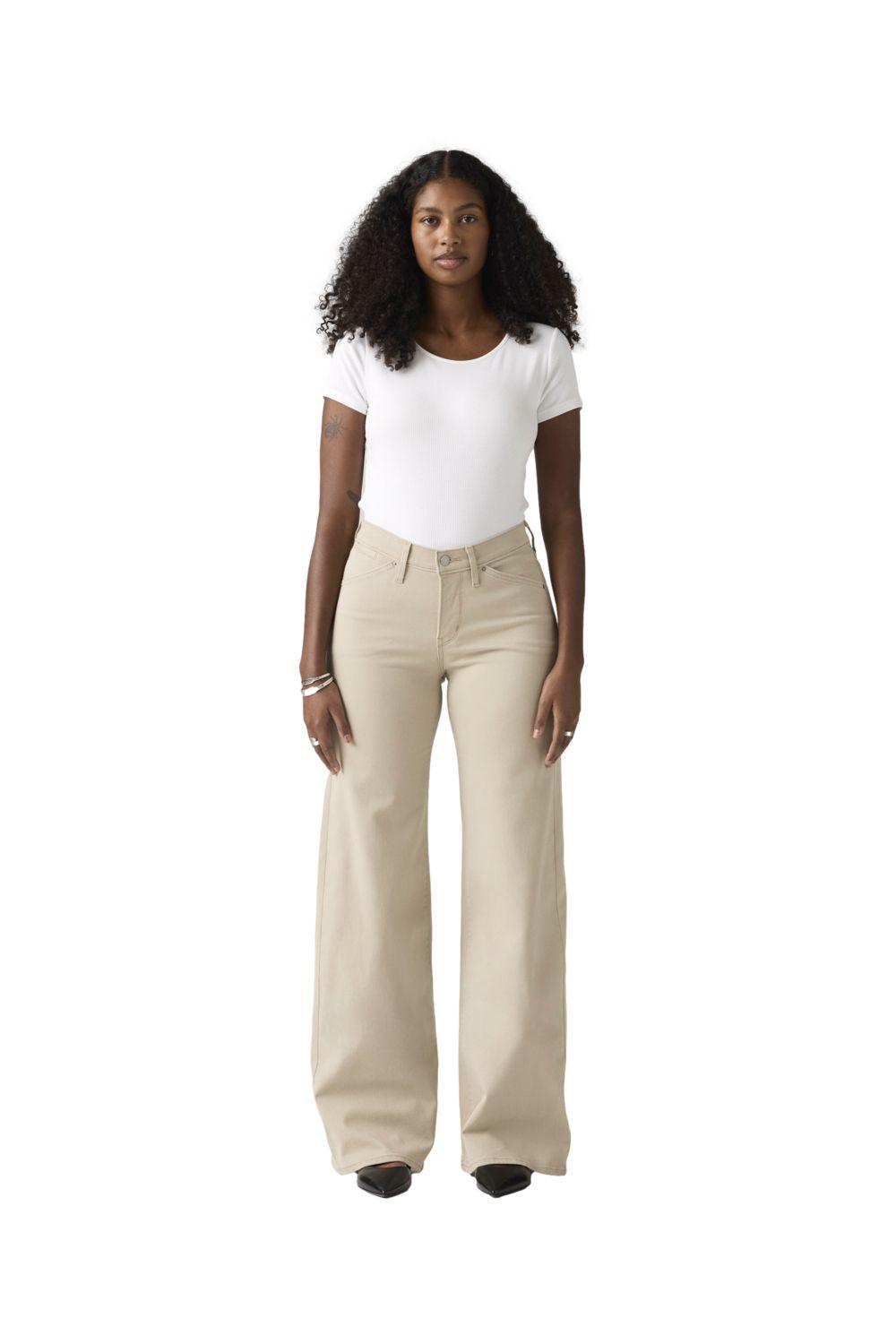Jeans Mujer 318 Styled Wide Leg Beige Levis 001Q7-0006-3