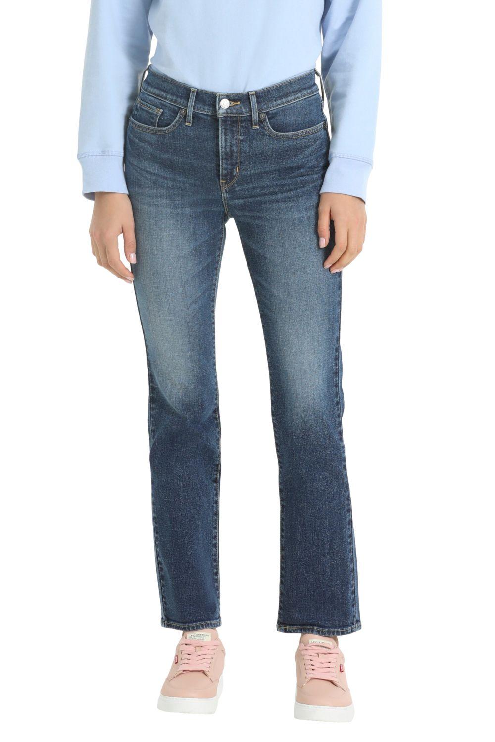Jeans Mujer 314 Shaping Straight Azul Levis 19631-0222-0