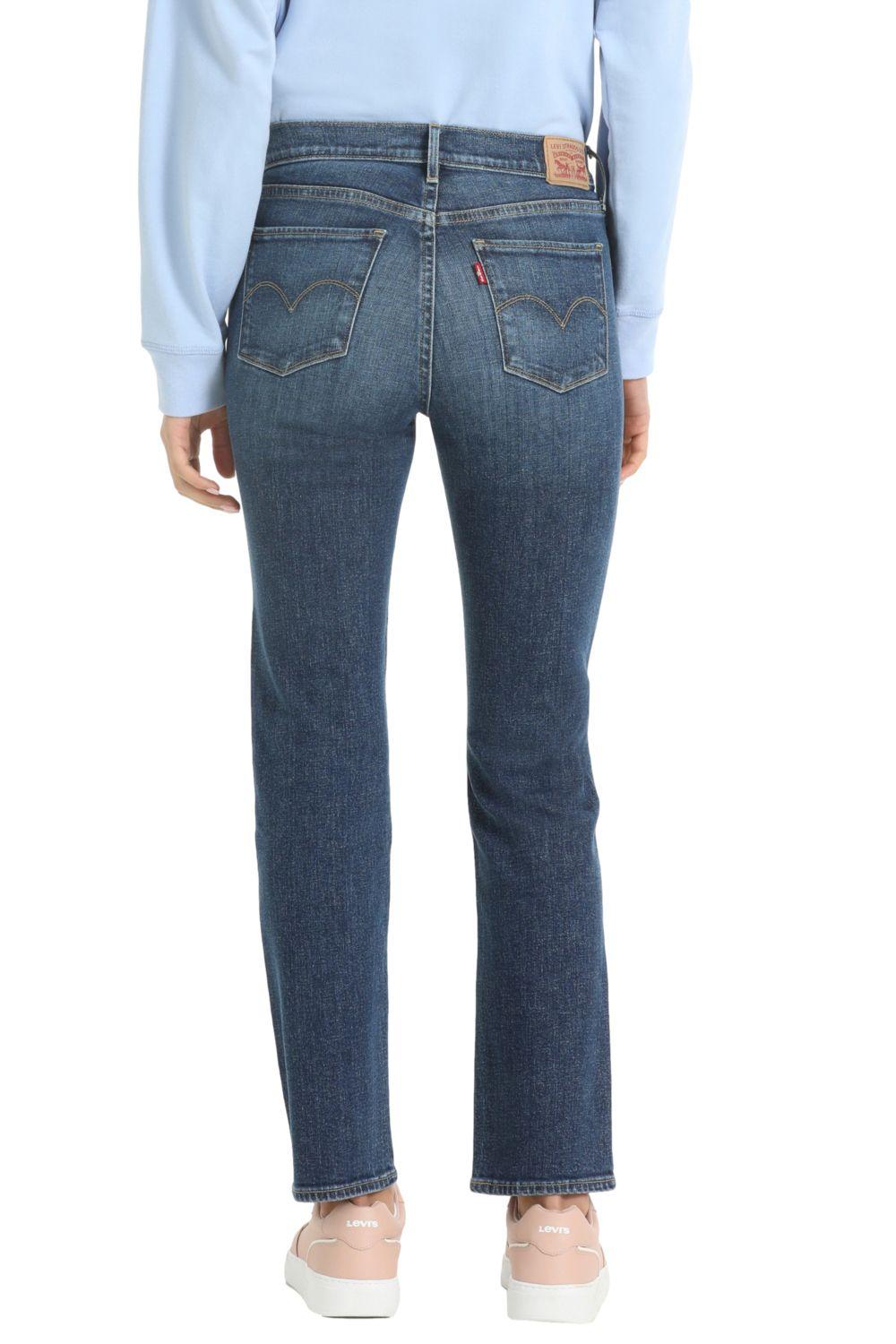 Jeans Mujer 314 Shaping Straight Azul Levis 19631-0222-2