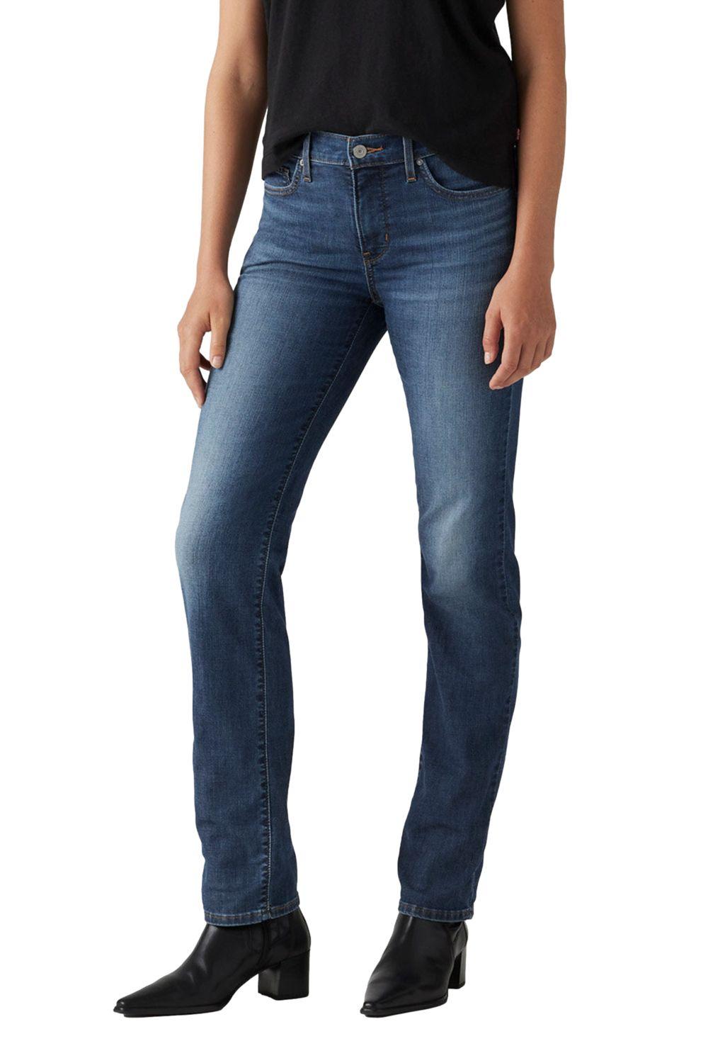 Jeans Mujer 314 Shaping Straight Azul Levis 19631-0234-0