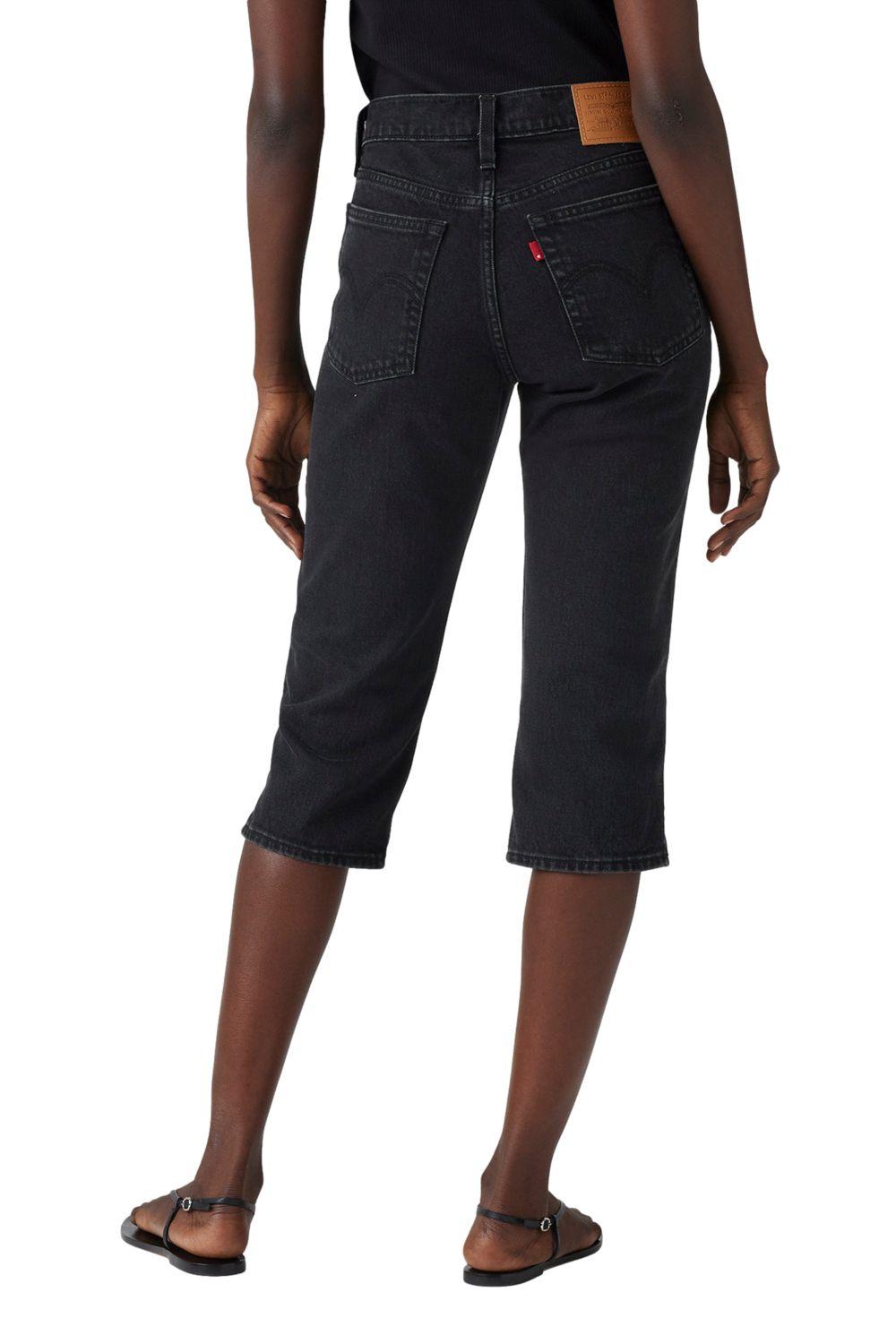 Jeans Mujer Wedgie Capri Negro Levis 003NI-0000-2