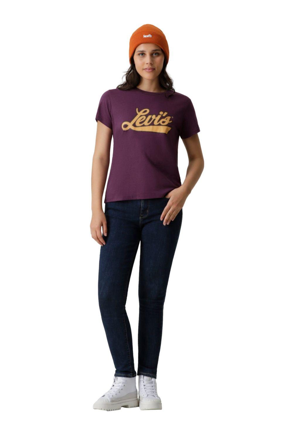 Polera Mujer Regular Fit Morado Levis 17369-2973-3