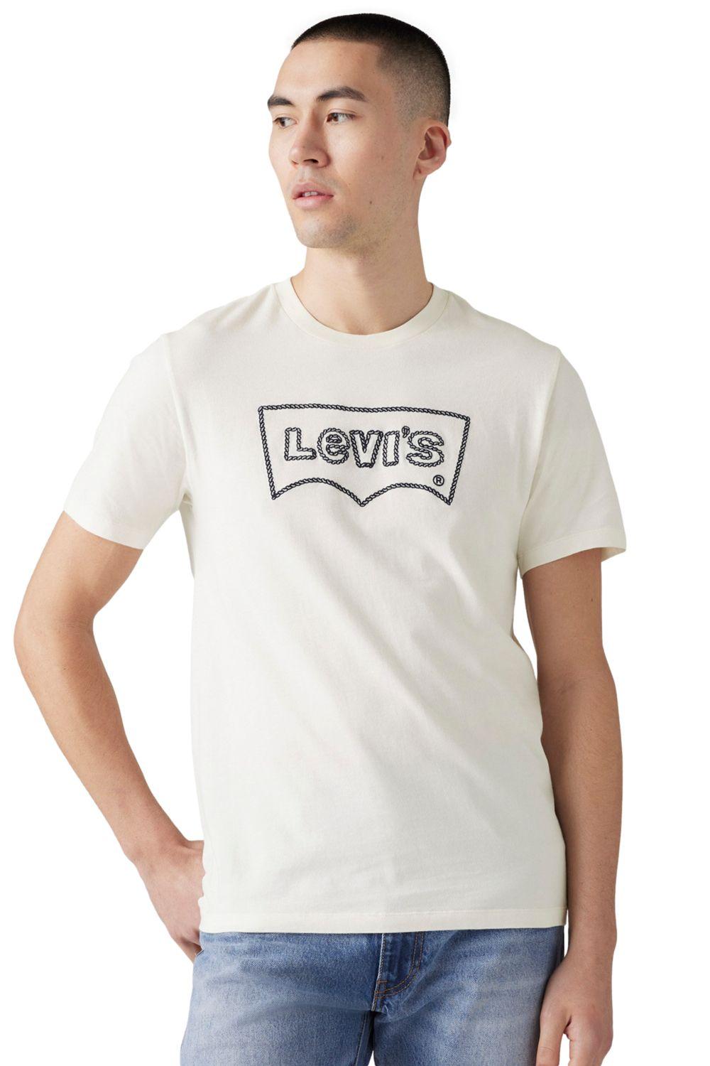 Polera Hombre Batwing Blanco Levis 22491-1602-2