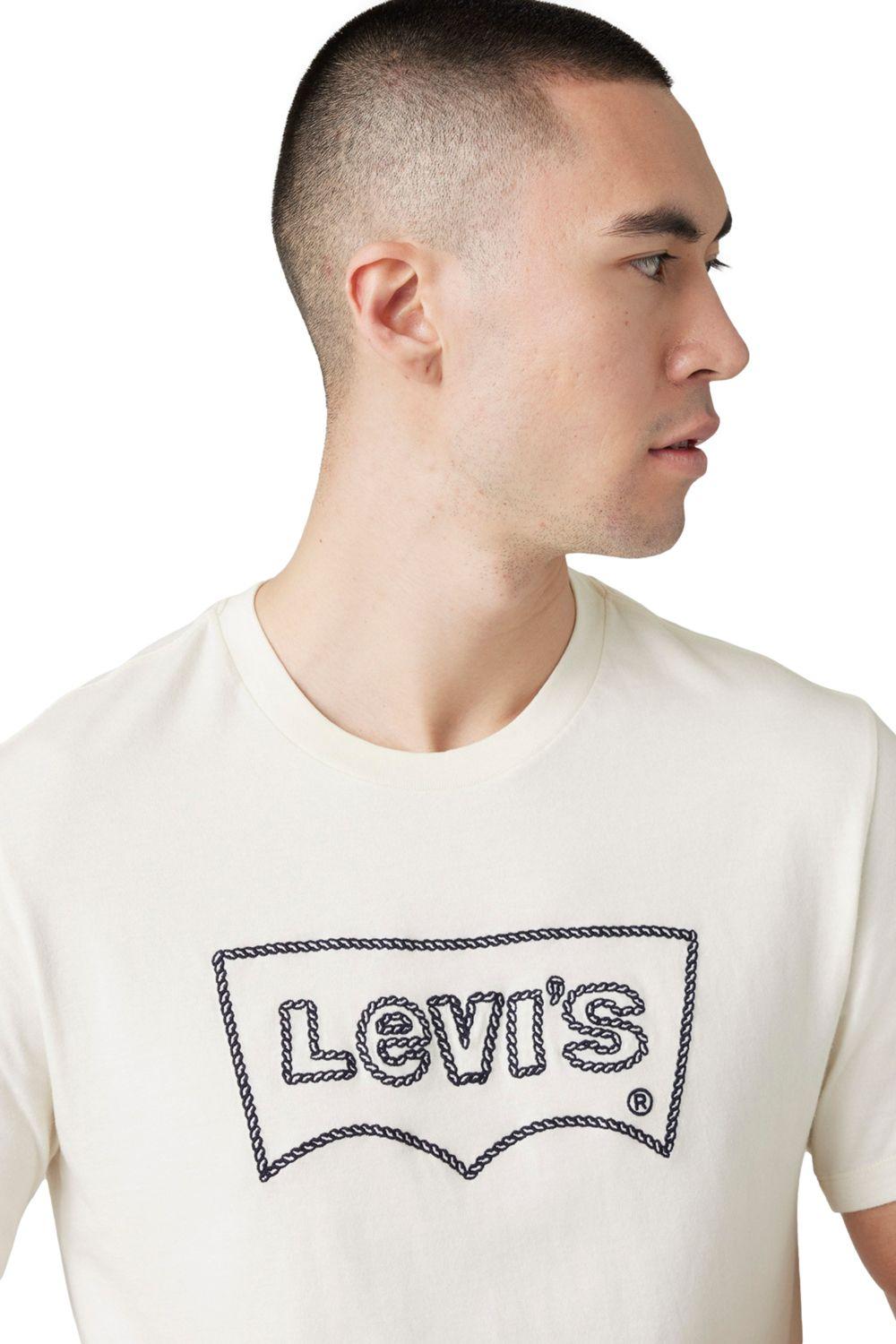 Polera Hombre Batwing Blanco Levis 22491-1602-3