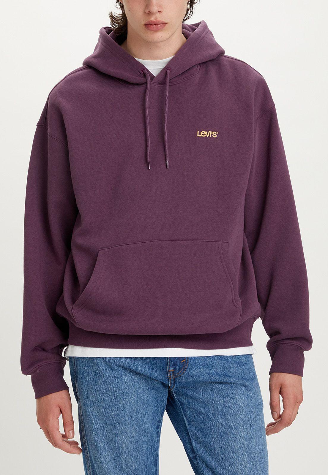 Polerón Hombre Sweats Hoodie  Mini Morado Levis A2635-0010-0