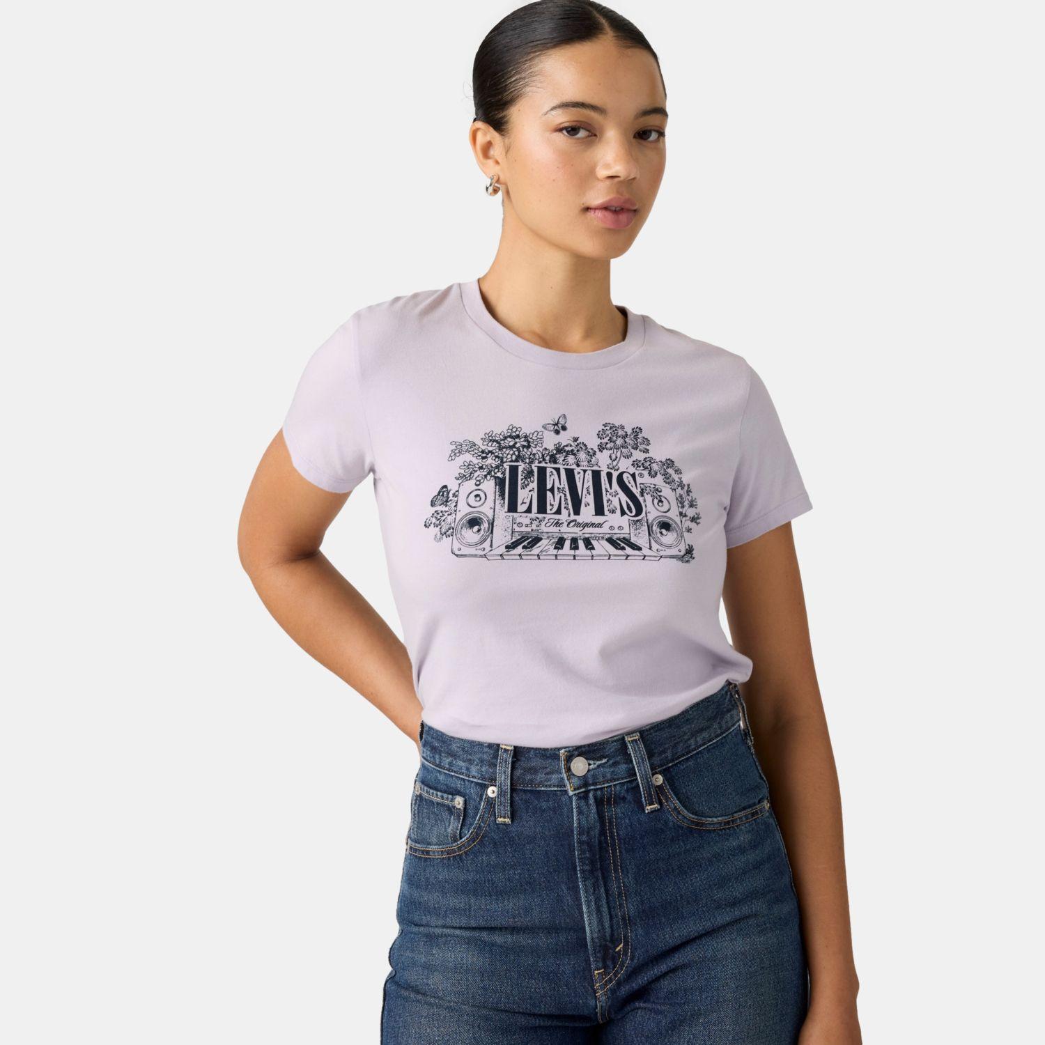 Polera Mujer The Perfect Tee Lavanda Levis 17369-3547-2