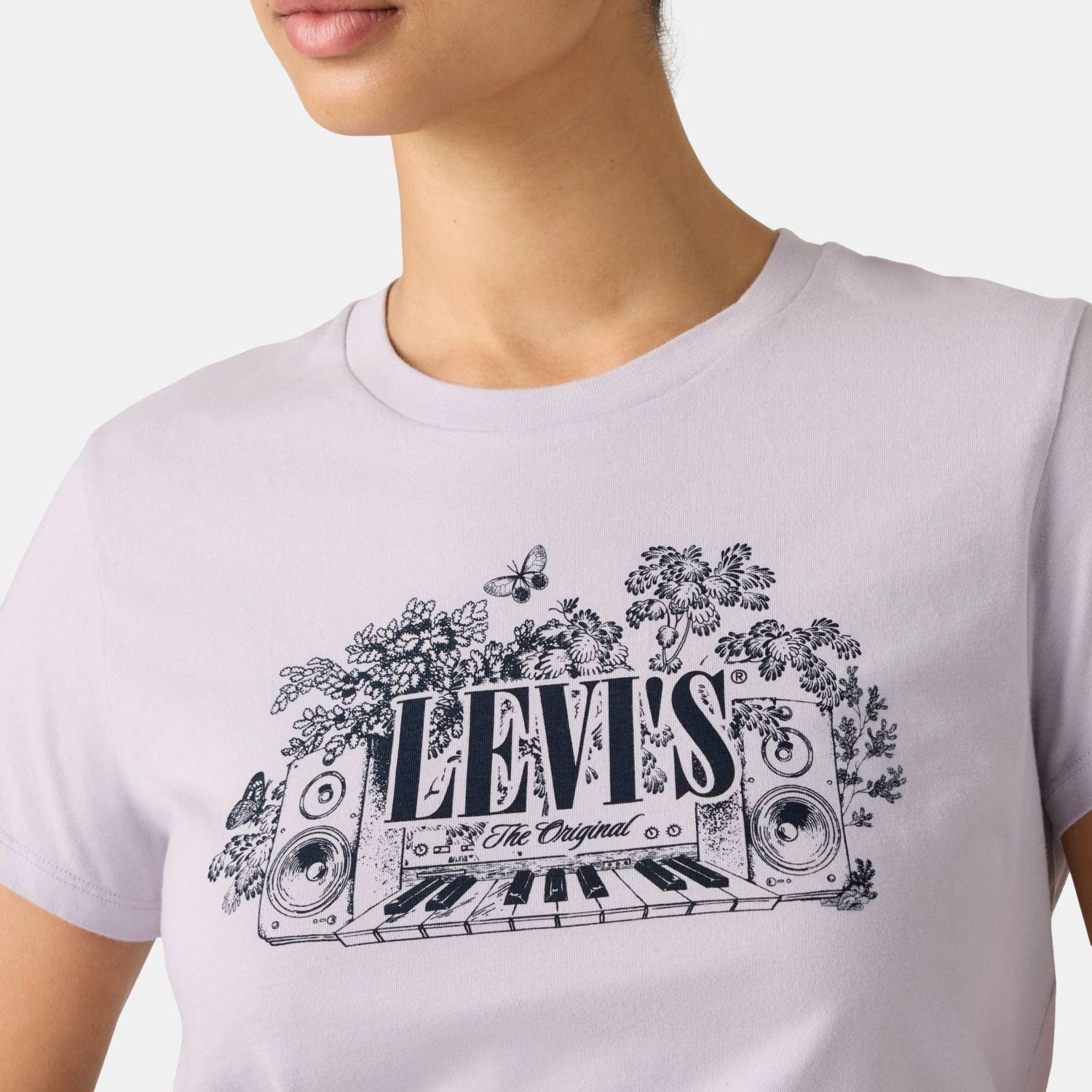 Polera Mujer The Perfect Tee Lavanda Levis 17369-3547-3