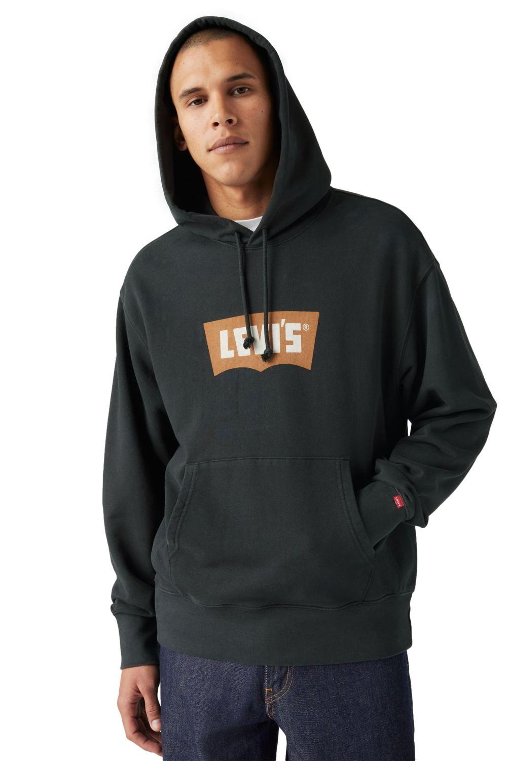 Polerón Hombre Premium Graphic Hoodie Negro Levis A7386-0013-2