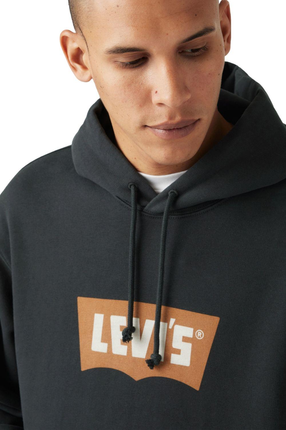 Polerón Hombre Premium Graphic Hoodie Negro Levis A7386-0013-3