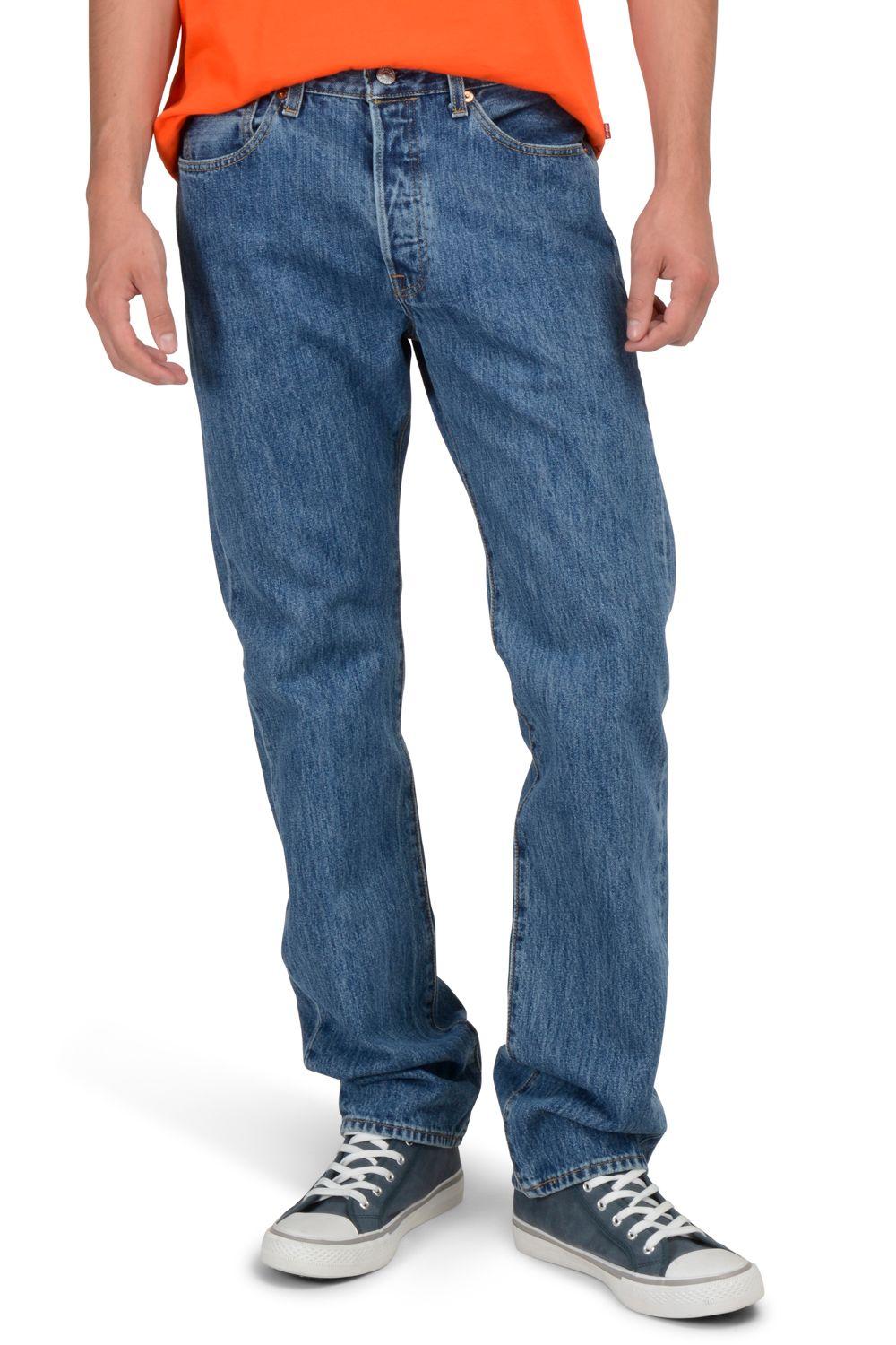 Jeans Hombre 501 Original Fit Azul Medio Levis 00501-0193-0