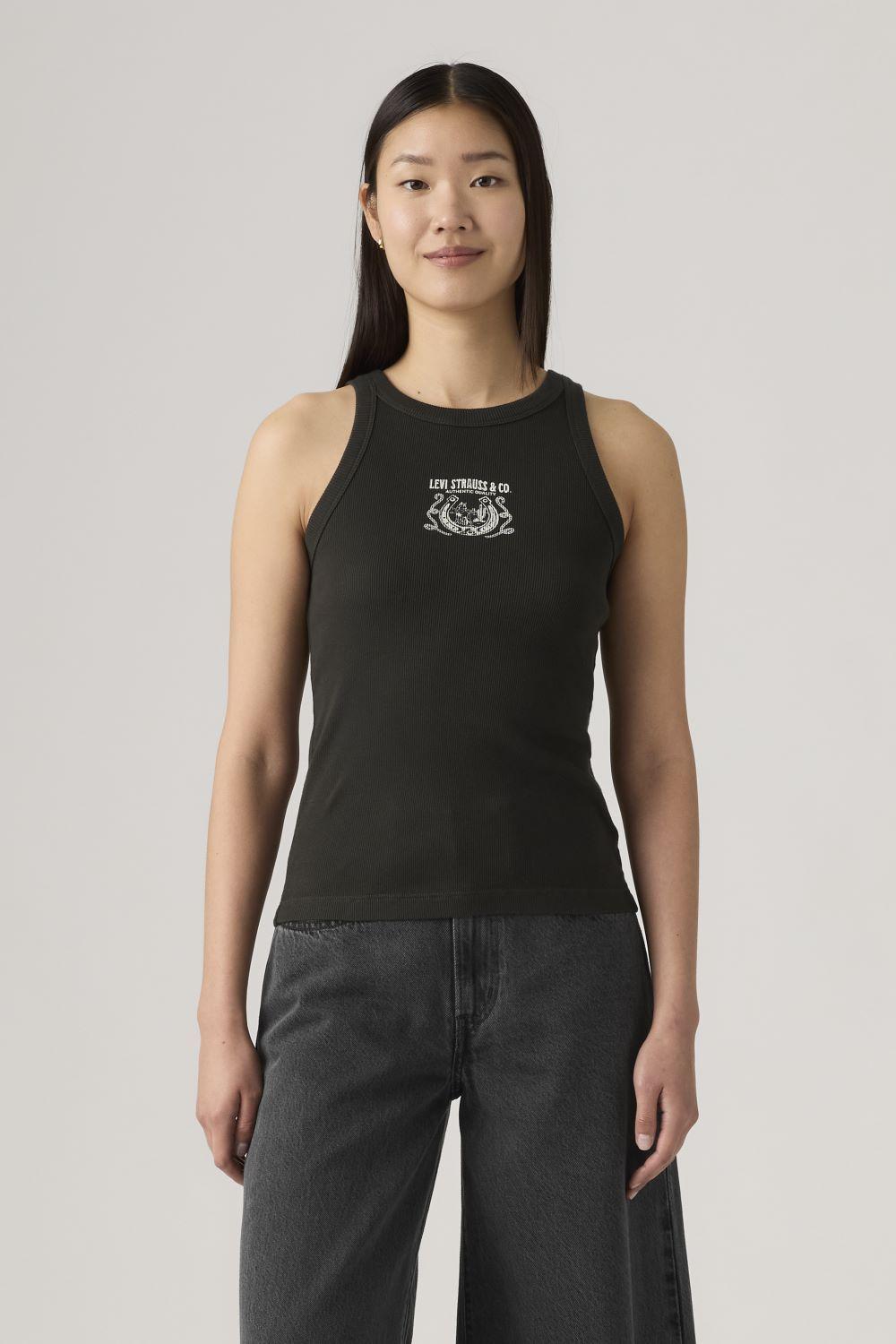 Polera Mujer Essential Racer Tank Negro Levis 003QP-0004-0