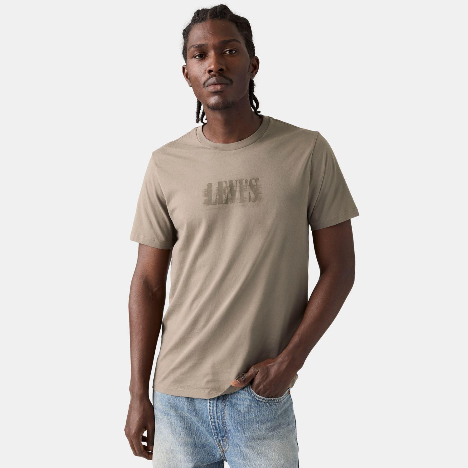 Polera Hombre Graphic Crewneck Tee Café Levis 22491-2180-2