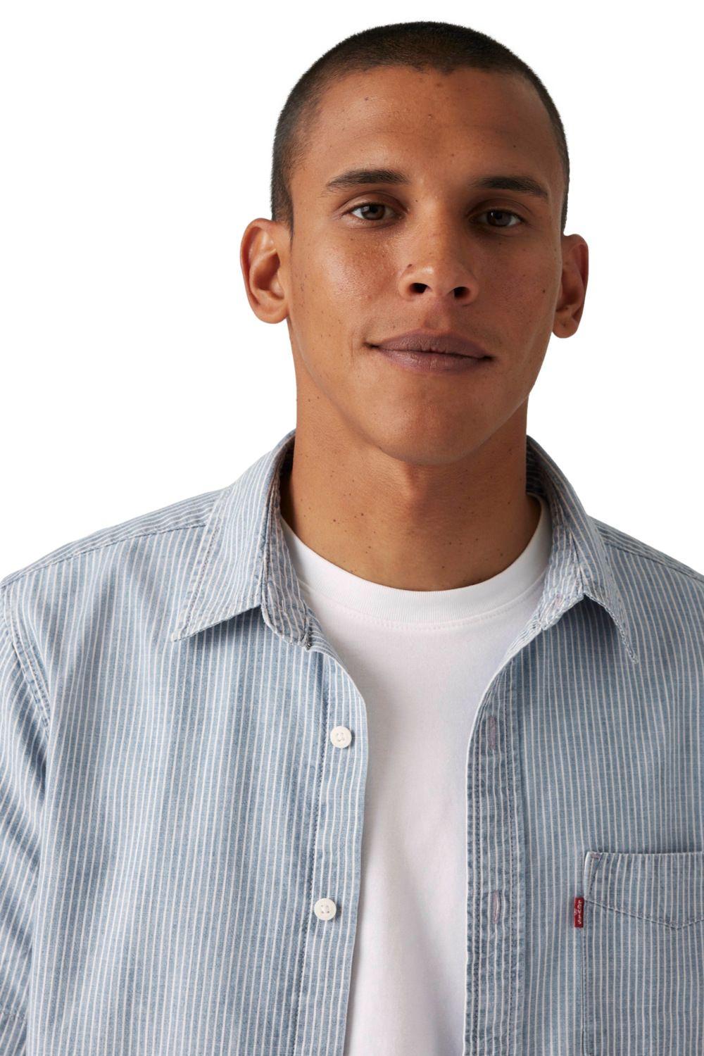 Camisa Hombre Pocket Standard Celeste Levis 86627-0273-2