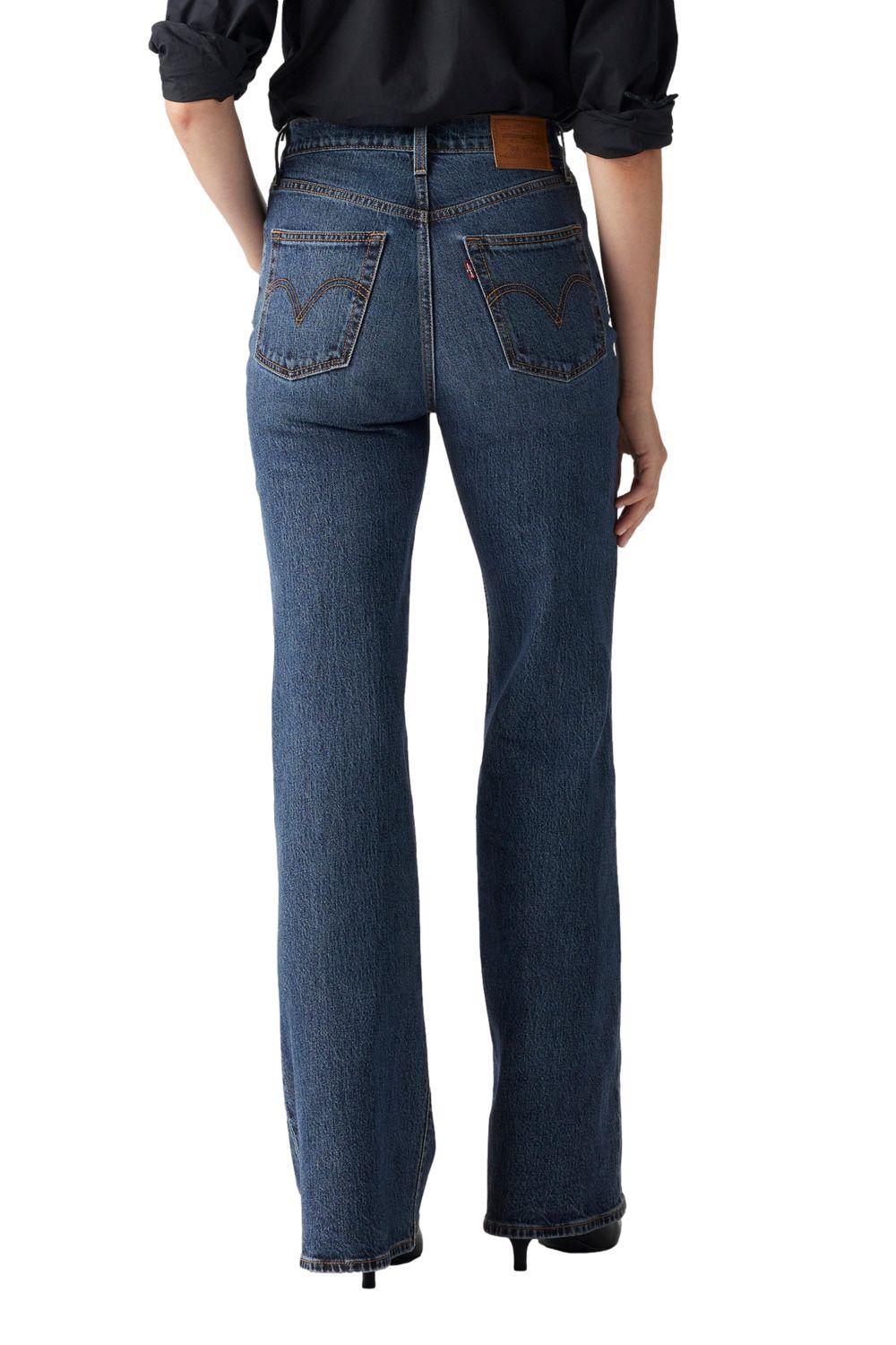 Jeans Mujer Ribcage Bells Azul Levis A7503-0019-2