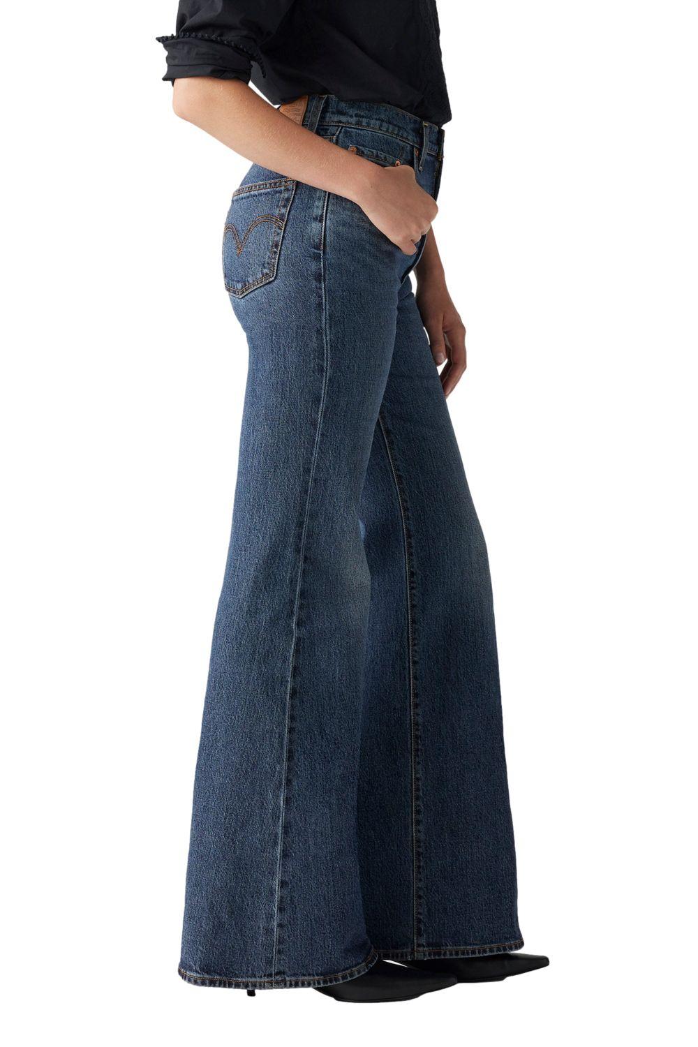 Jeans Mujer Ribcage Bells Azul Levis A7503-0019-1