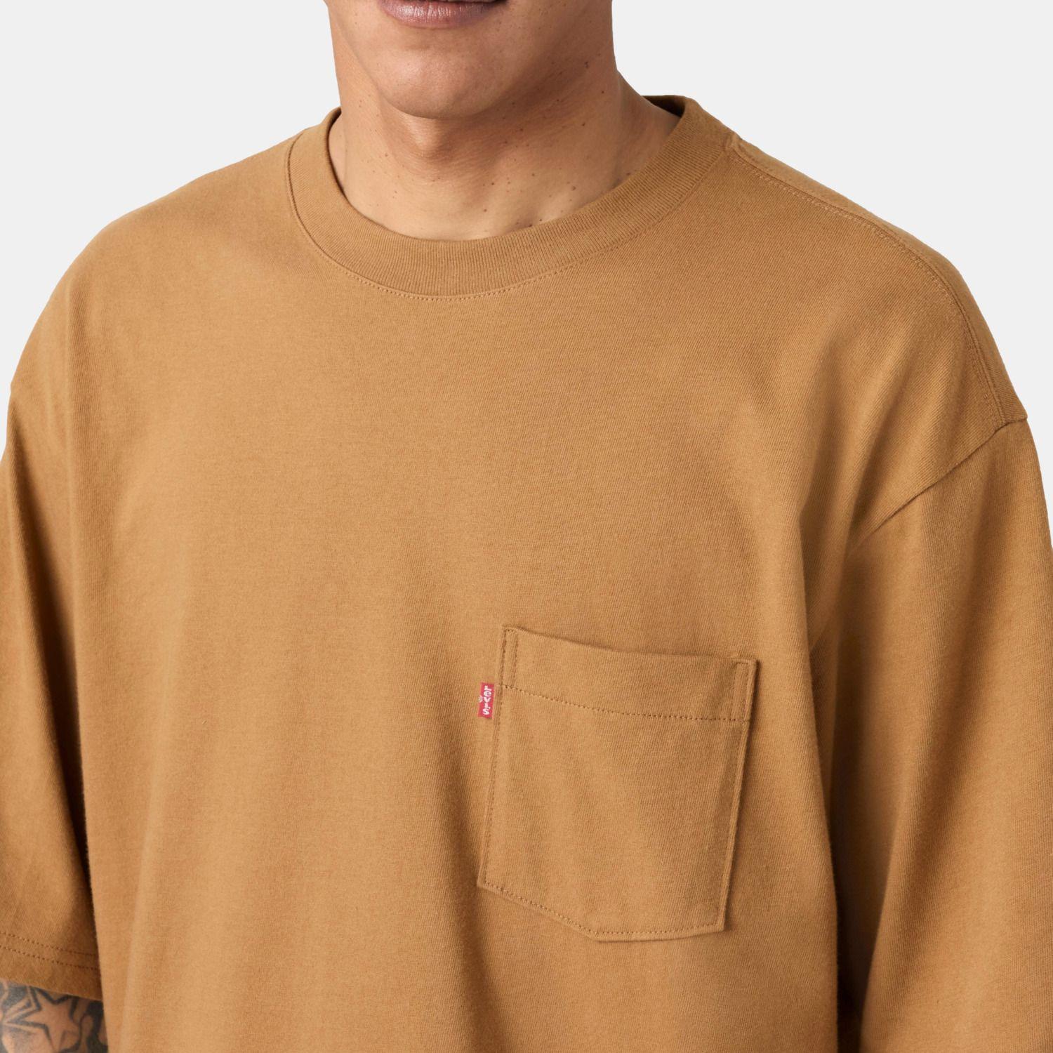 Polera Hombre Half Slv Pkt Tee Café Levis 005OB-0012-3
