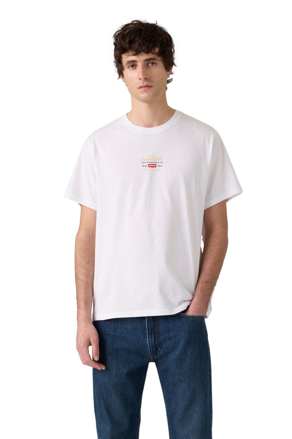 Polera Hombre Relaxed Fit Tee Blanco Levis 16143-2170-0
