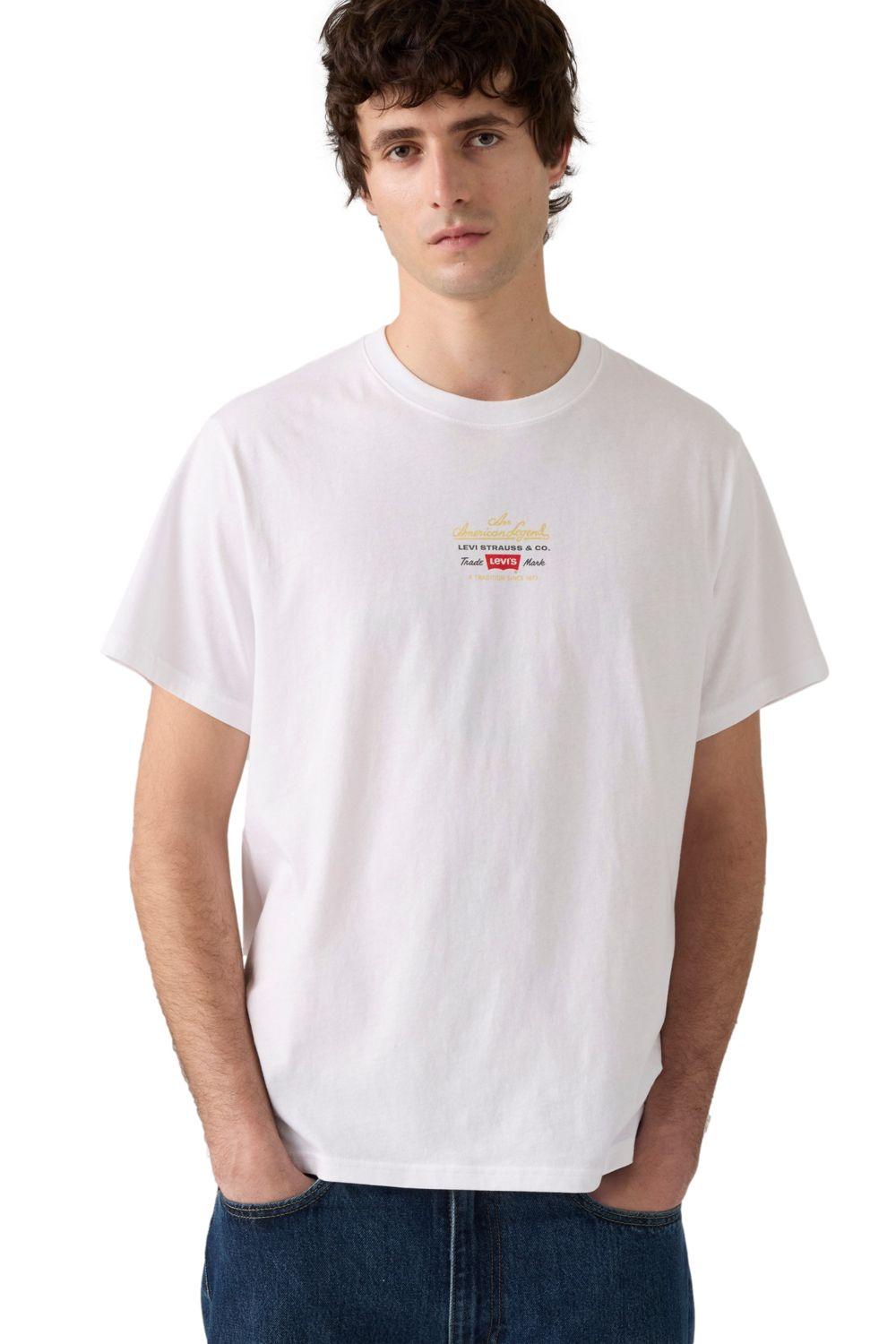 Polera Hombre Relaxed Fit Tee Blanco Levis 16143-2170-2