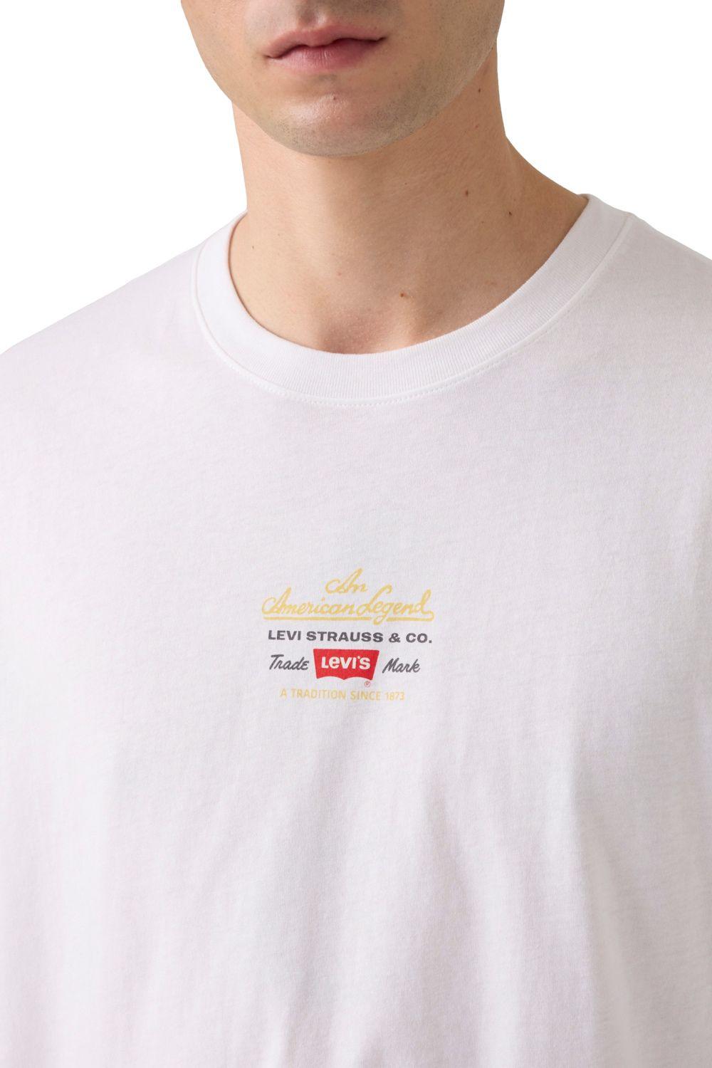 Polera Hombre Relaxed Fit Tee Blanco Levis 16143-2170-3