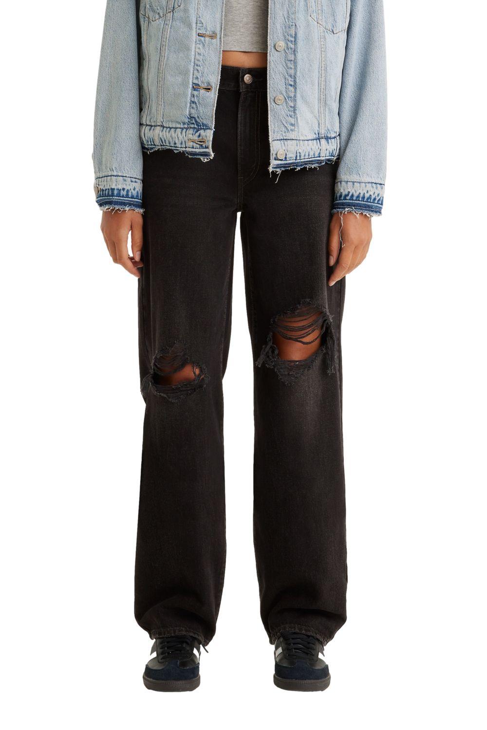 Jeans Mujer Baggy Dad Negro Levis A3494-0018-0