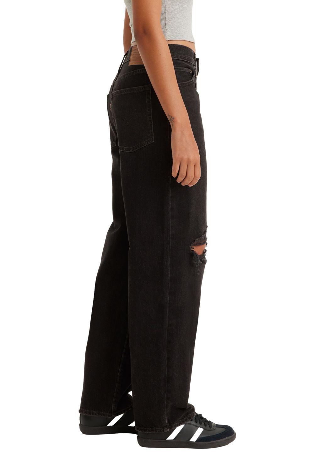 Jeans Mujer Baggy Dad Negro Levis A3494-0018-2