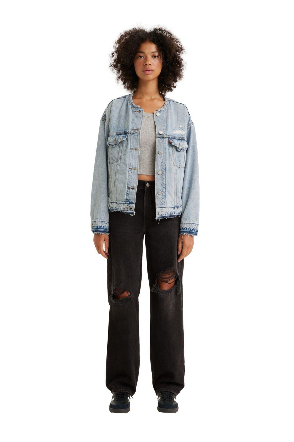 Jeans Mujer Baggy Dad Negro Levis A3494-0018-3