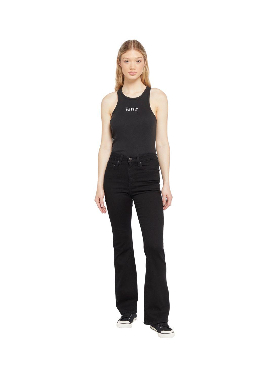 Jeans Mujer 726 HR Flare Negro Levis A3410-0070-3