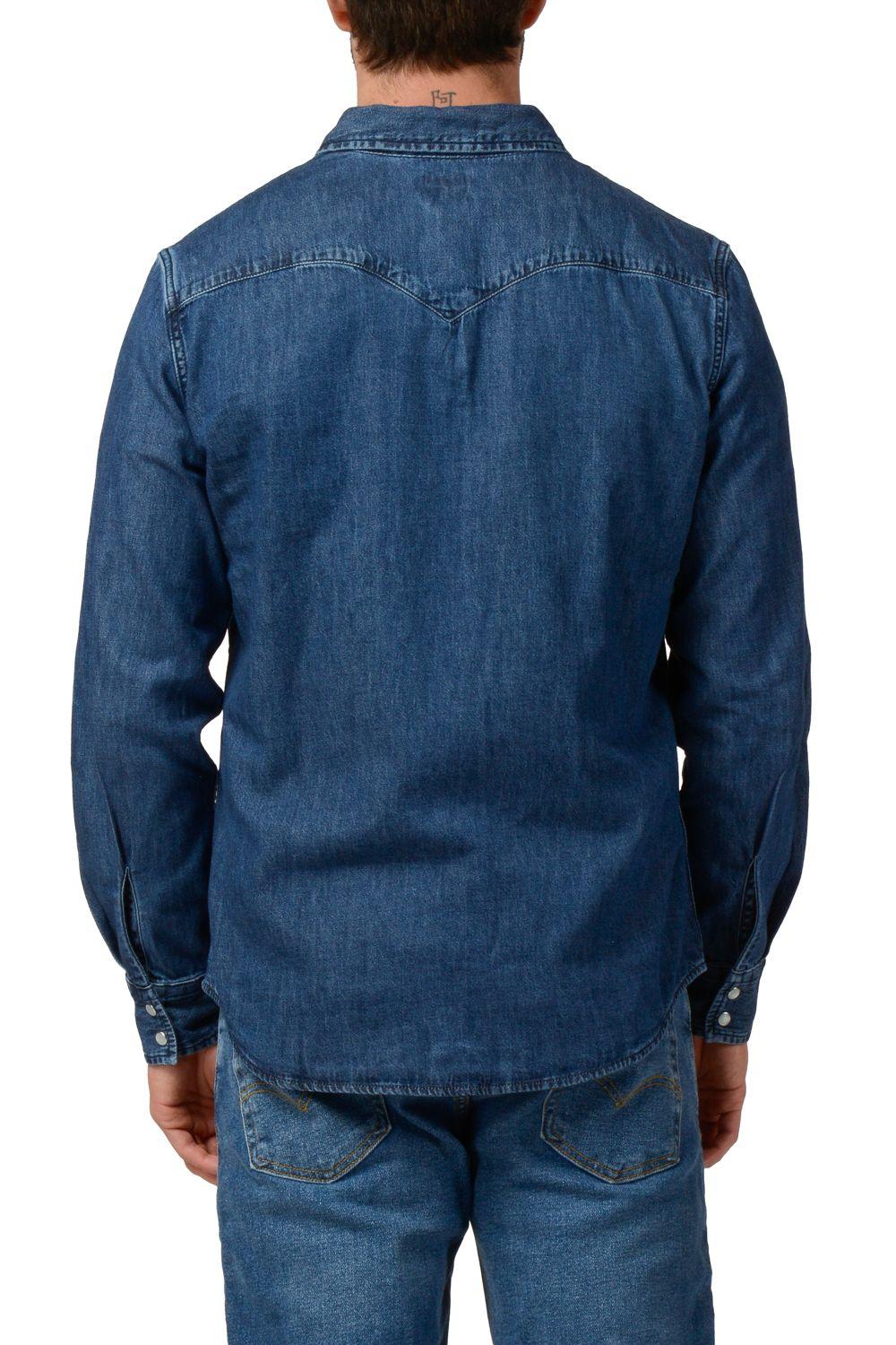 Camisa Hombre Regular Classic Western Azul Levis 85745-0073-2