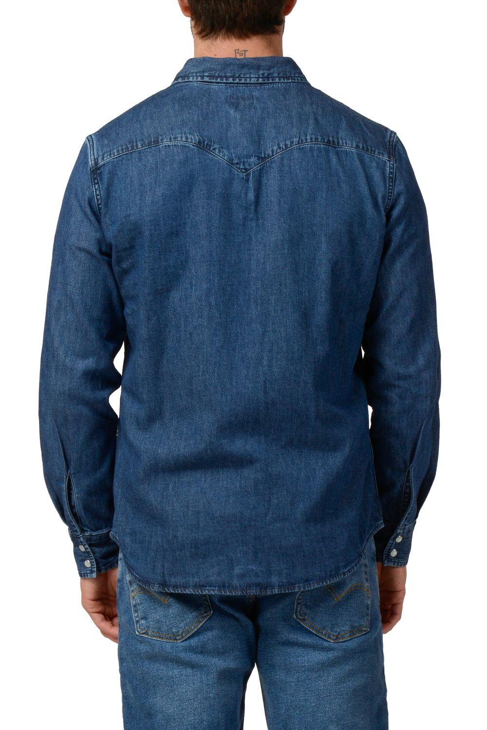 Camisa Hombre Regular Classic Western Azul Levis 85745-0073-2
