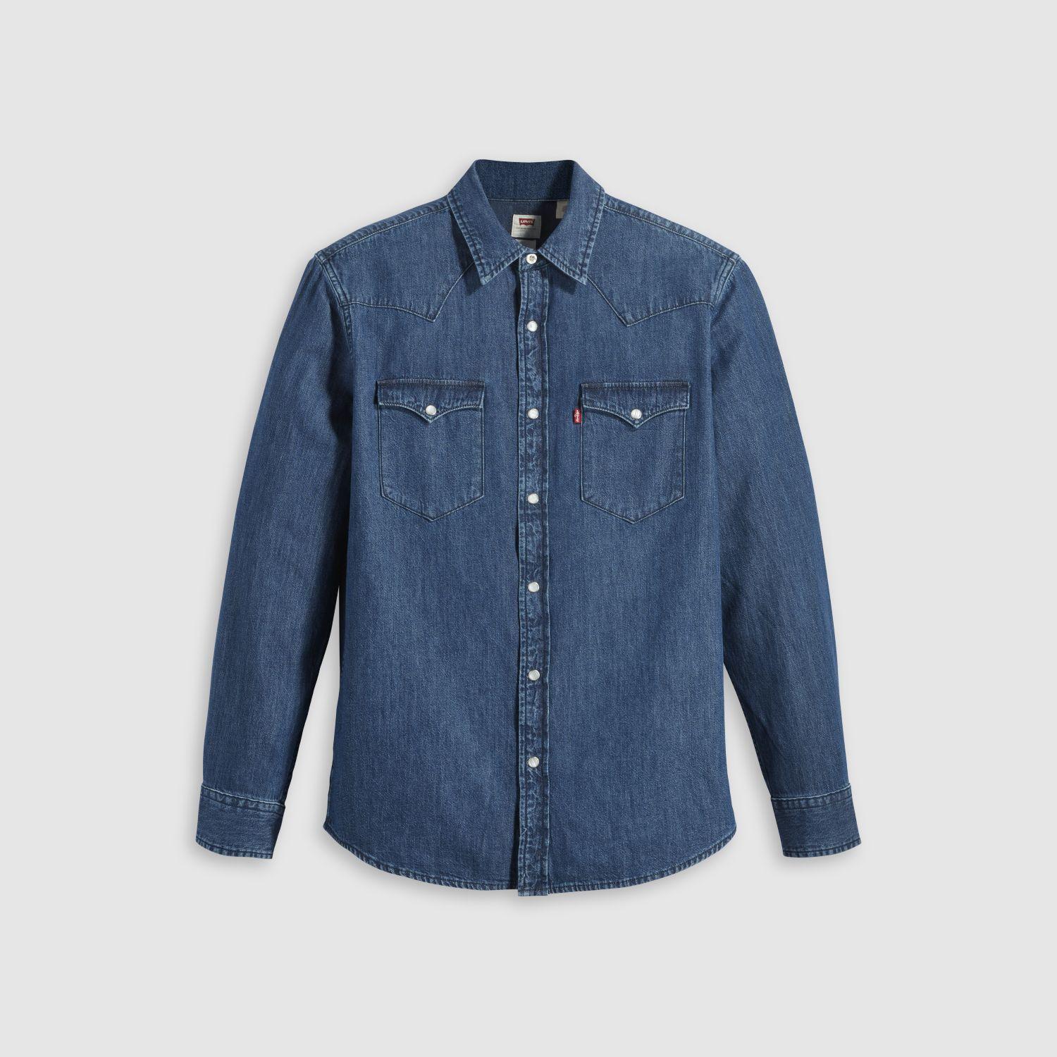 Camisa Hombre Regular Classic Western Azul Levis 85745-0073-2