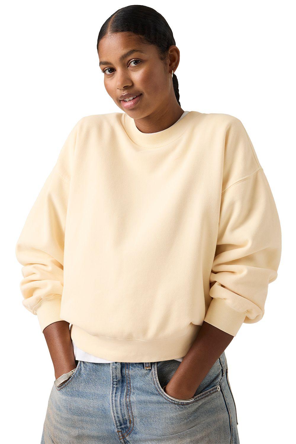 Polerón Mujer Vintage Boxy Beige Levis 005I9-0005-2