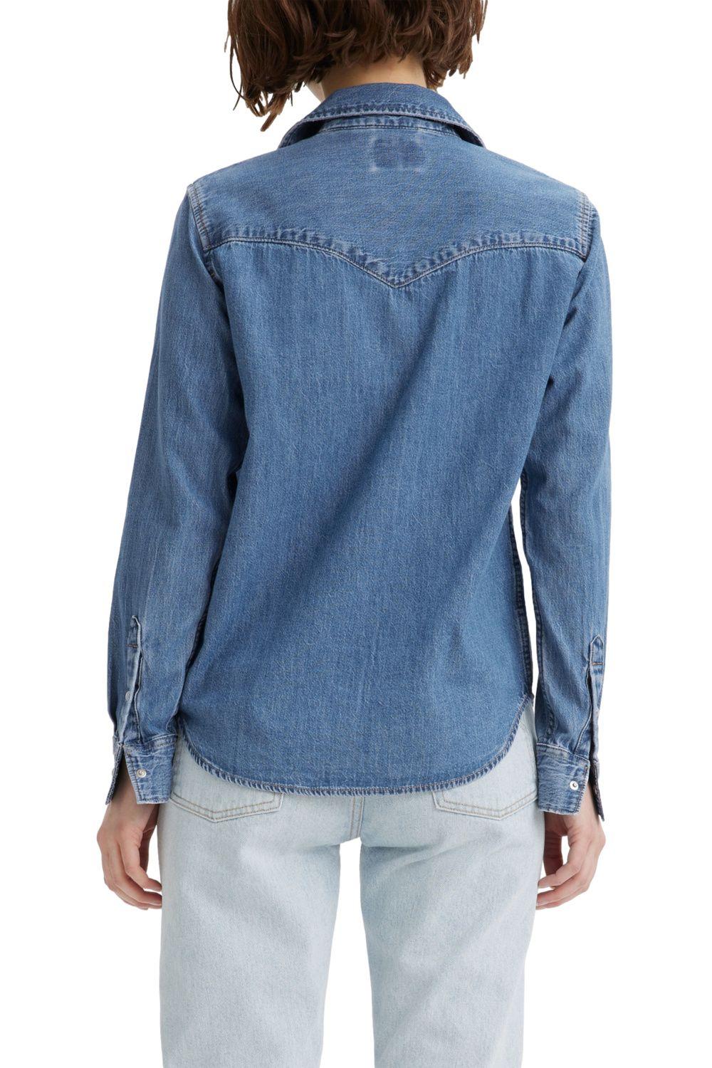 Camisa Mujer The Ultimate Western Azul Levis 86832-0018-1