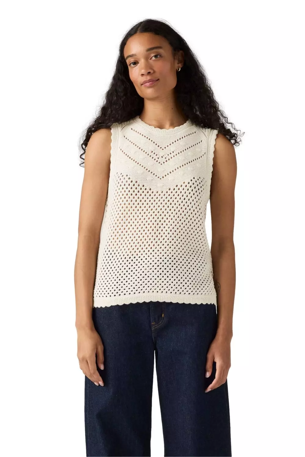 Sweater Mujer Adrienne Crochet Tank Blanco Levis 0040R-0000-0