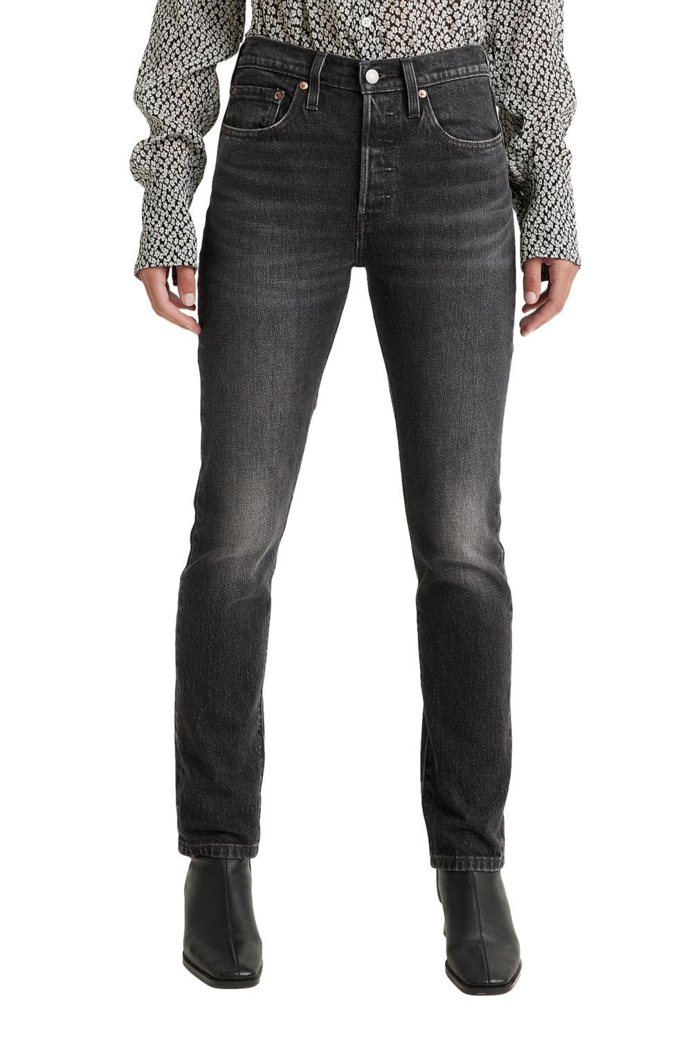 Jeans Mujer 501 Skinny Negro Levis 29502-0248-0