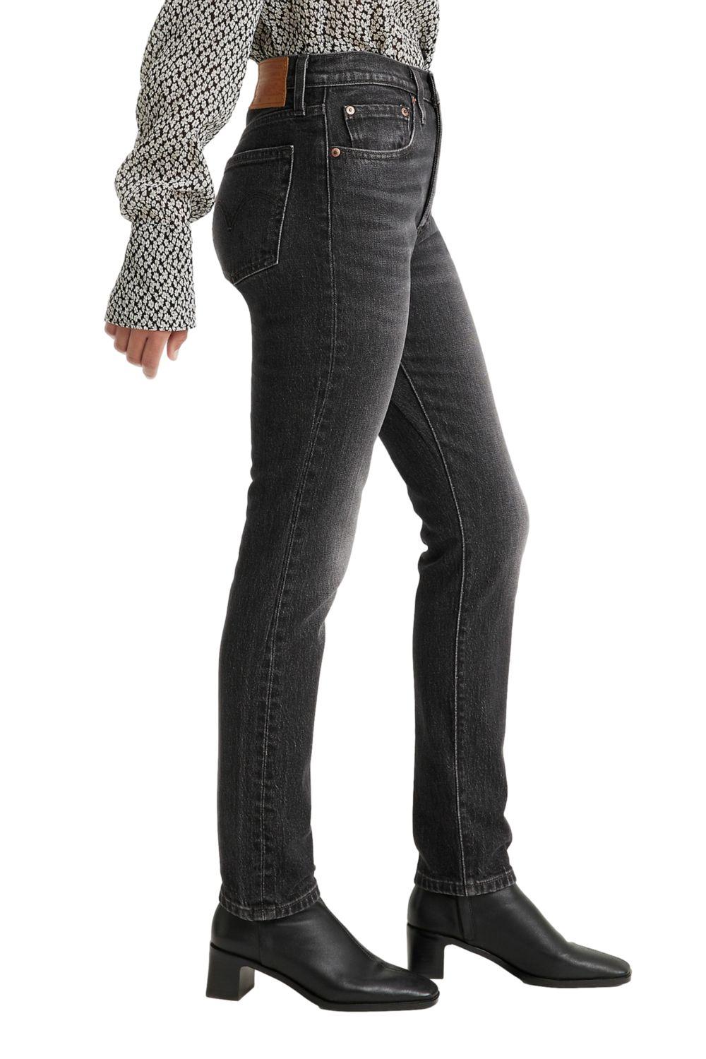 Jeans Mujer 501 Skinny Negro Levis 29502-0248-1