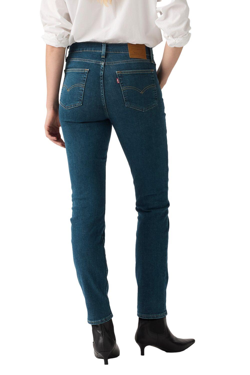Jeans Mujer 724 High Rise Straight Azul Levis 18883-0392-2