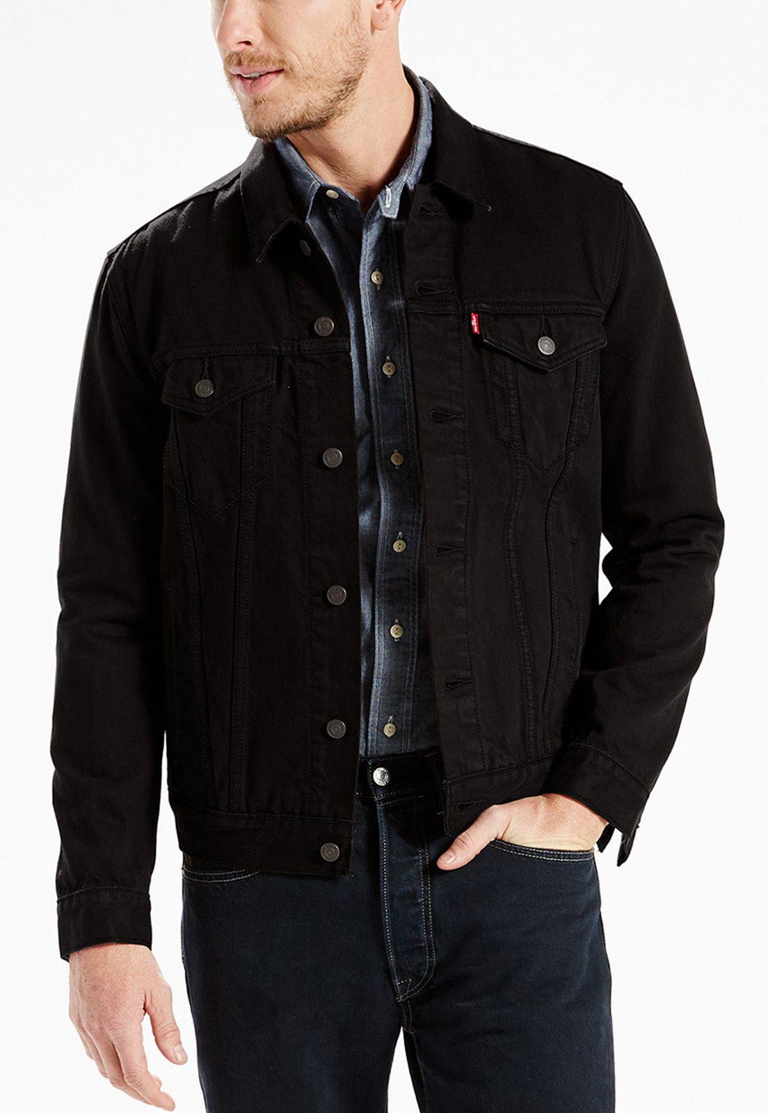 Chaqueta Hombre Regular Fit Negro Levis 72334-0223-0