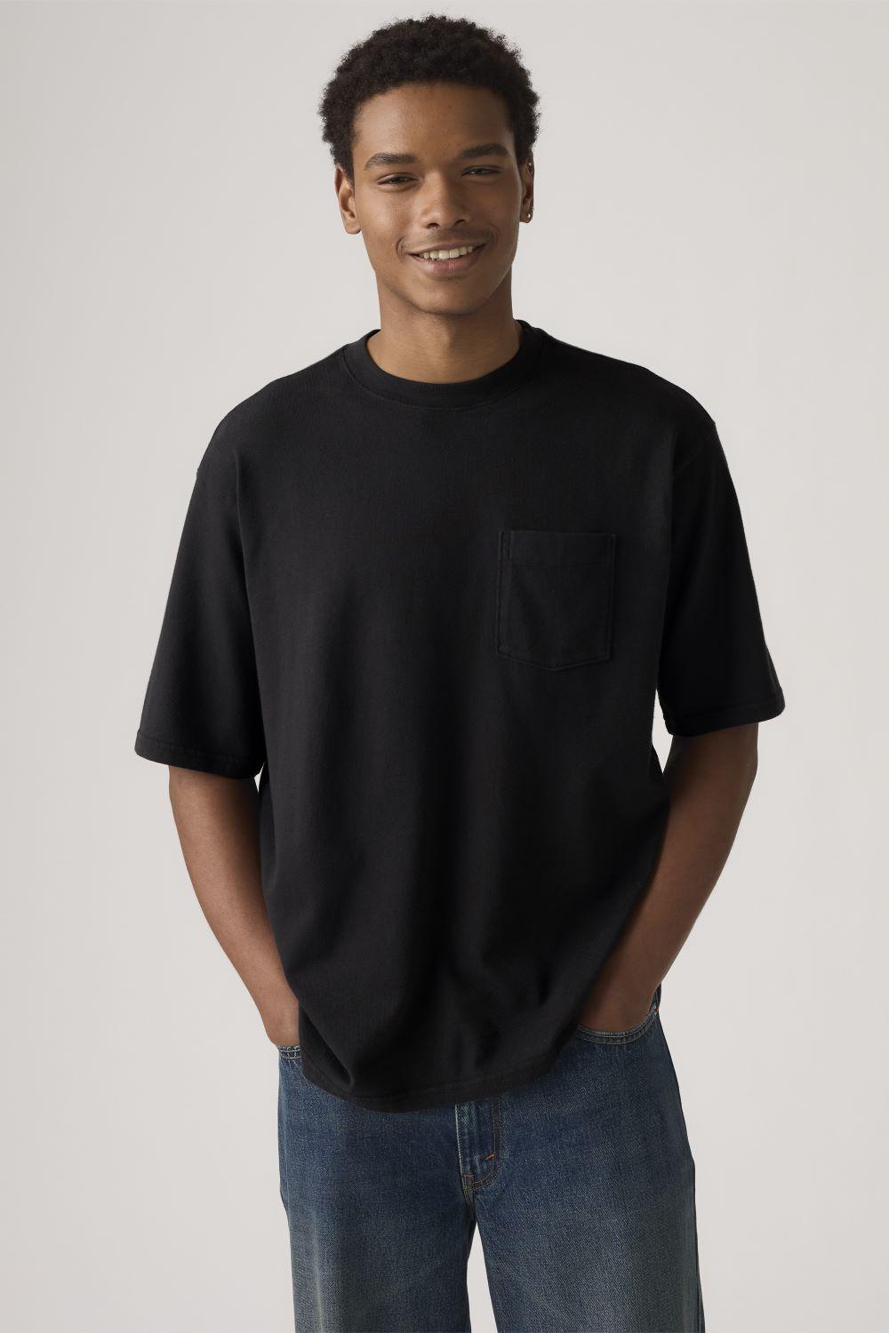 Polera Hombre Half Sleeve Pkt Tee Negro Levis A9252-0011-0
