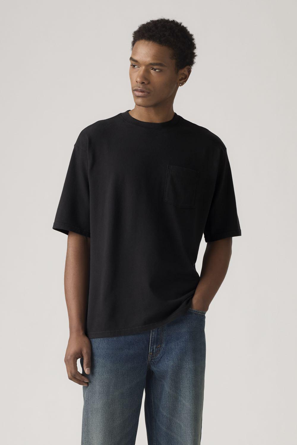 Polera Hombre Half Sleeve Pkt Tee Negro Levis A9252-0011-2