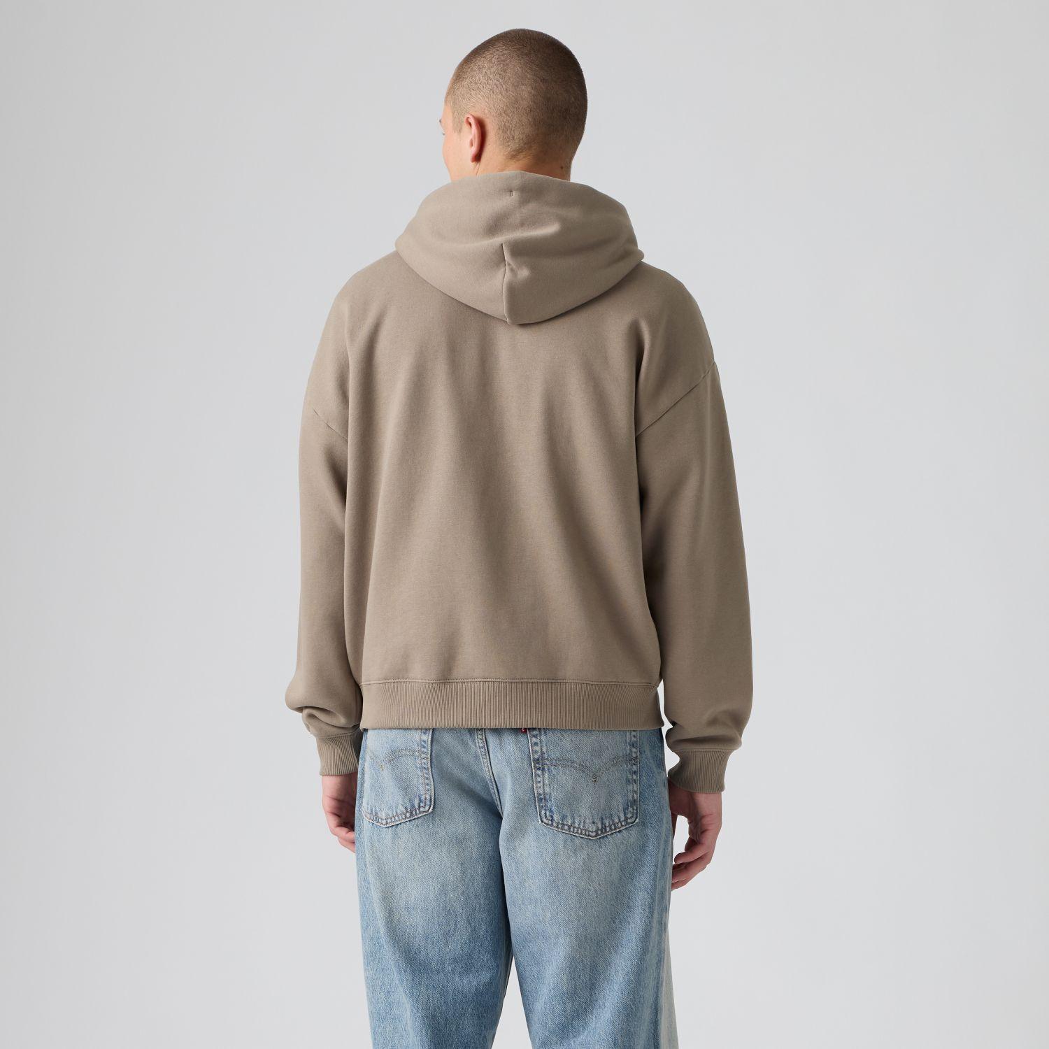 Polerón Hombre Boxy Full Zip Café Levis 004GY-0017-1