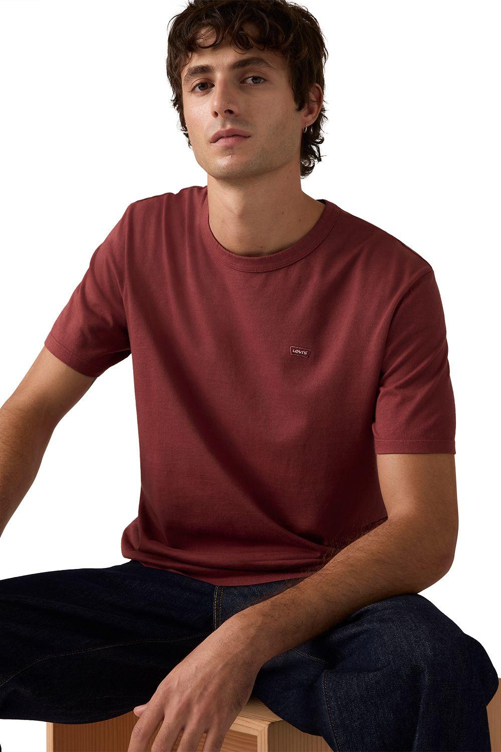 Polera Hombre Icon Tee Burdeo Levis 005GX-0003-2