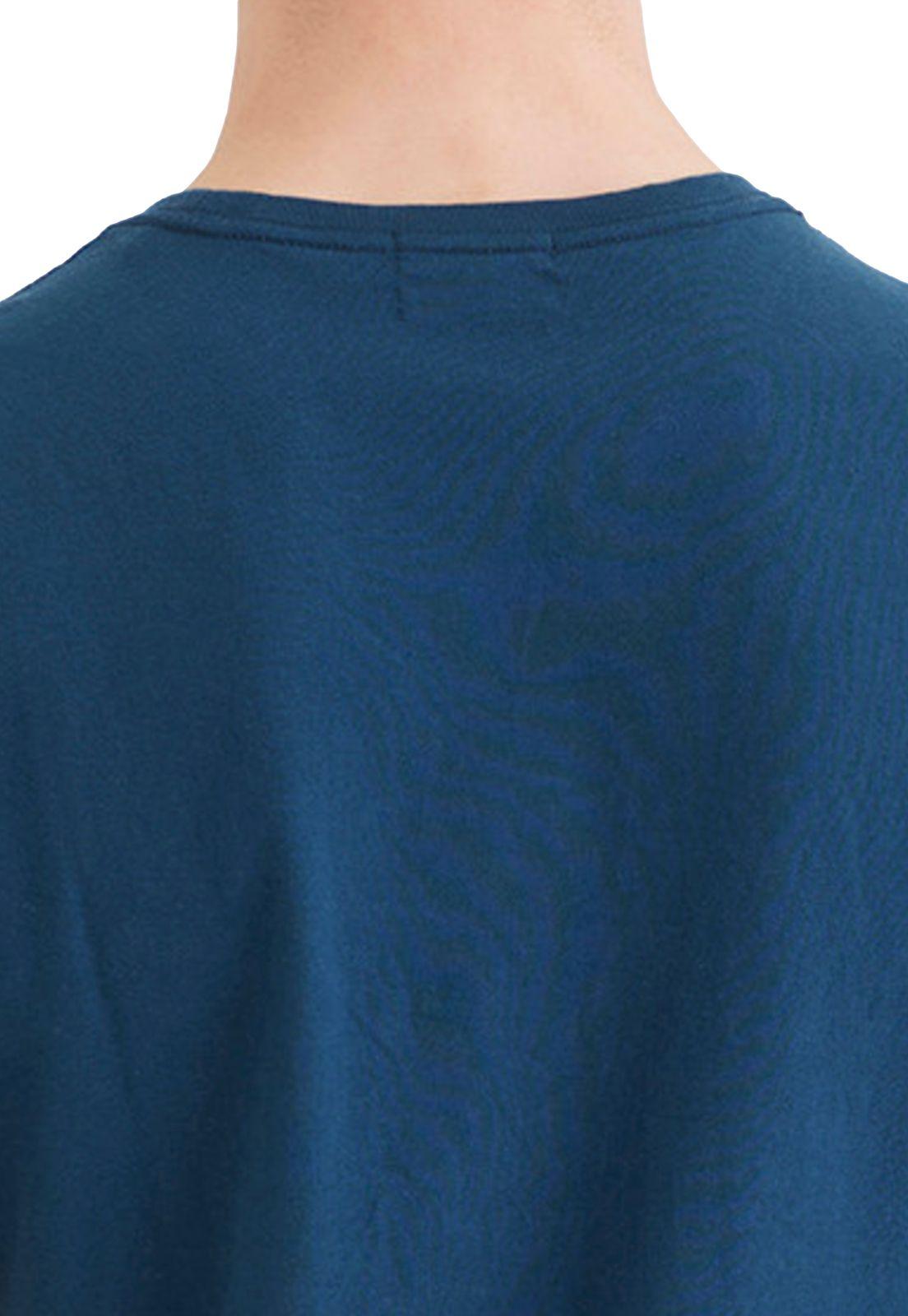 Polera Hombre Graphic Tee Slim Fit Poseidon Azul A1103-0271-3