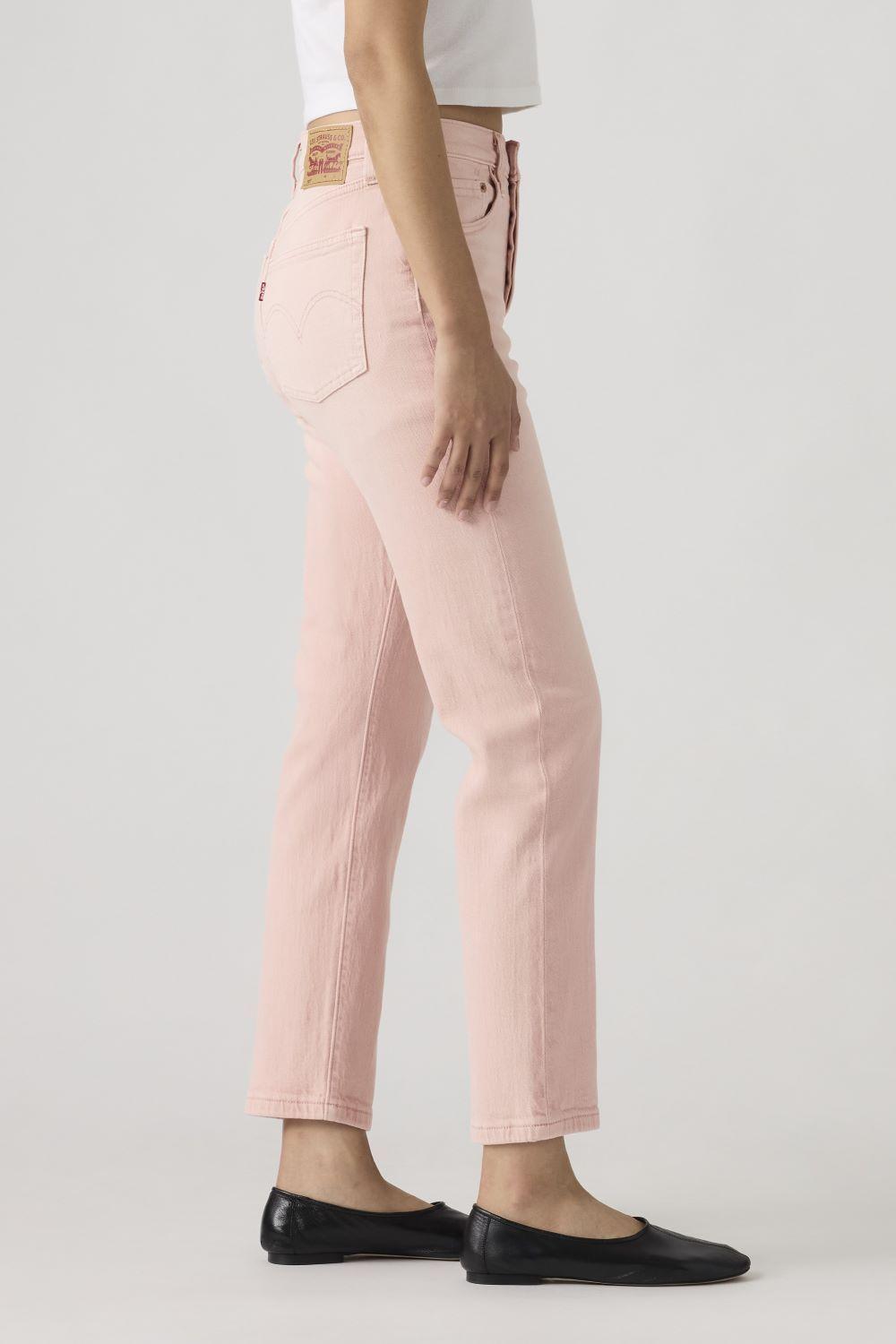 Jeans Mujer 501 Crop Rosado Levis 36200-0398-1