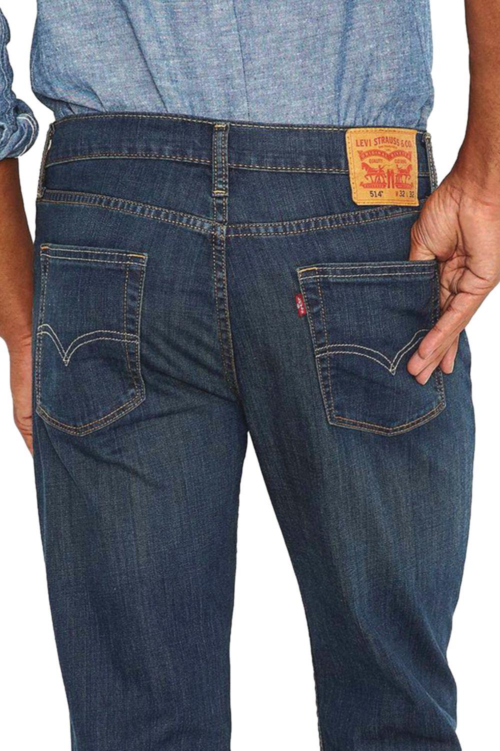 Jeans Hombre 514 Straight Azul Levis 00514-0542-3