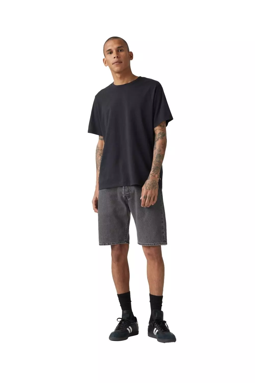Shorts Hombre 501 original Negro Levis 36512-0262-2