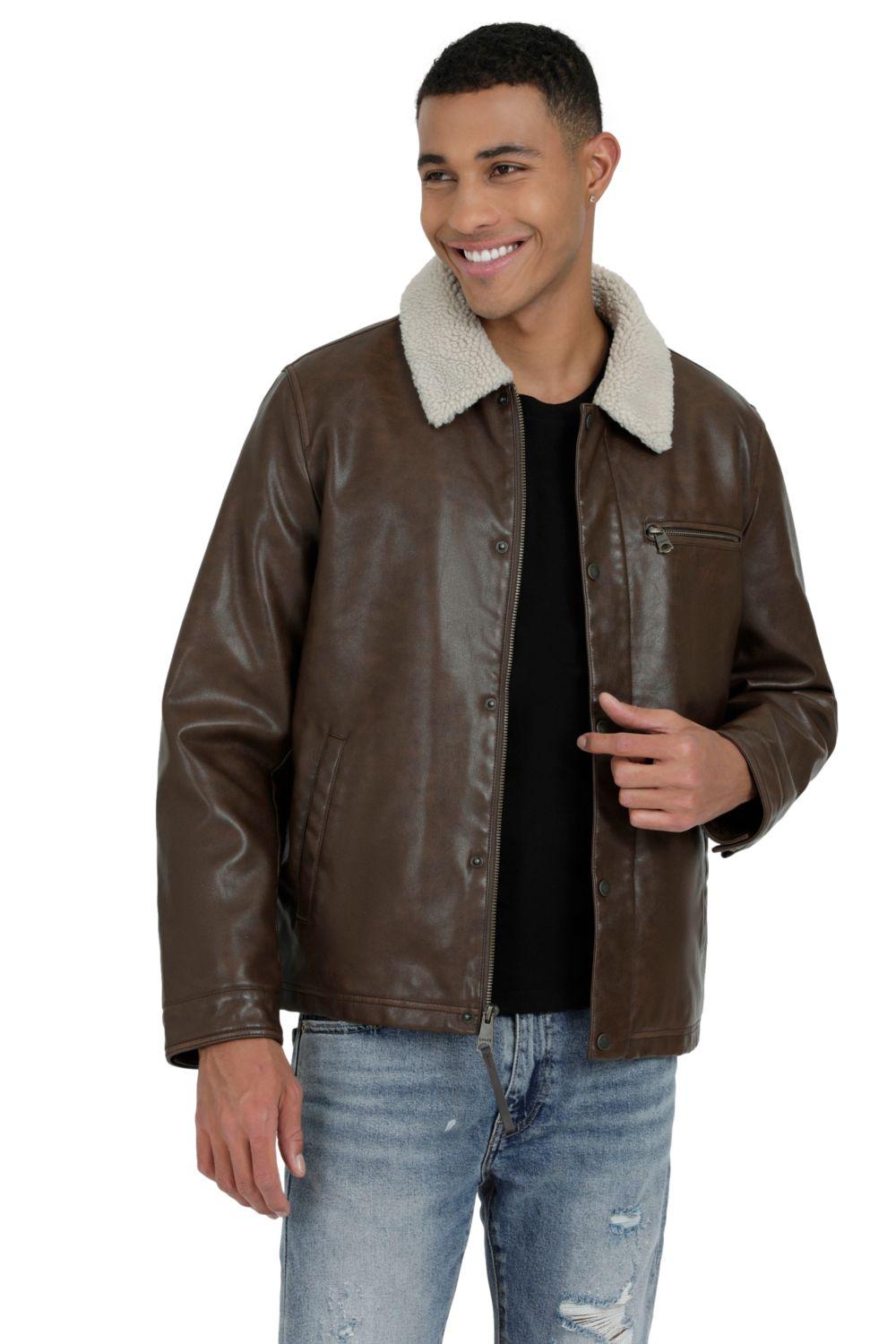 Chaqueta Hombre Regular Fit GIII Café Levis 59491-0307-0